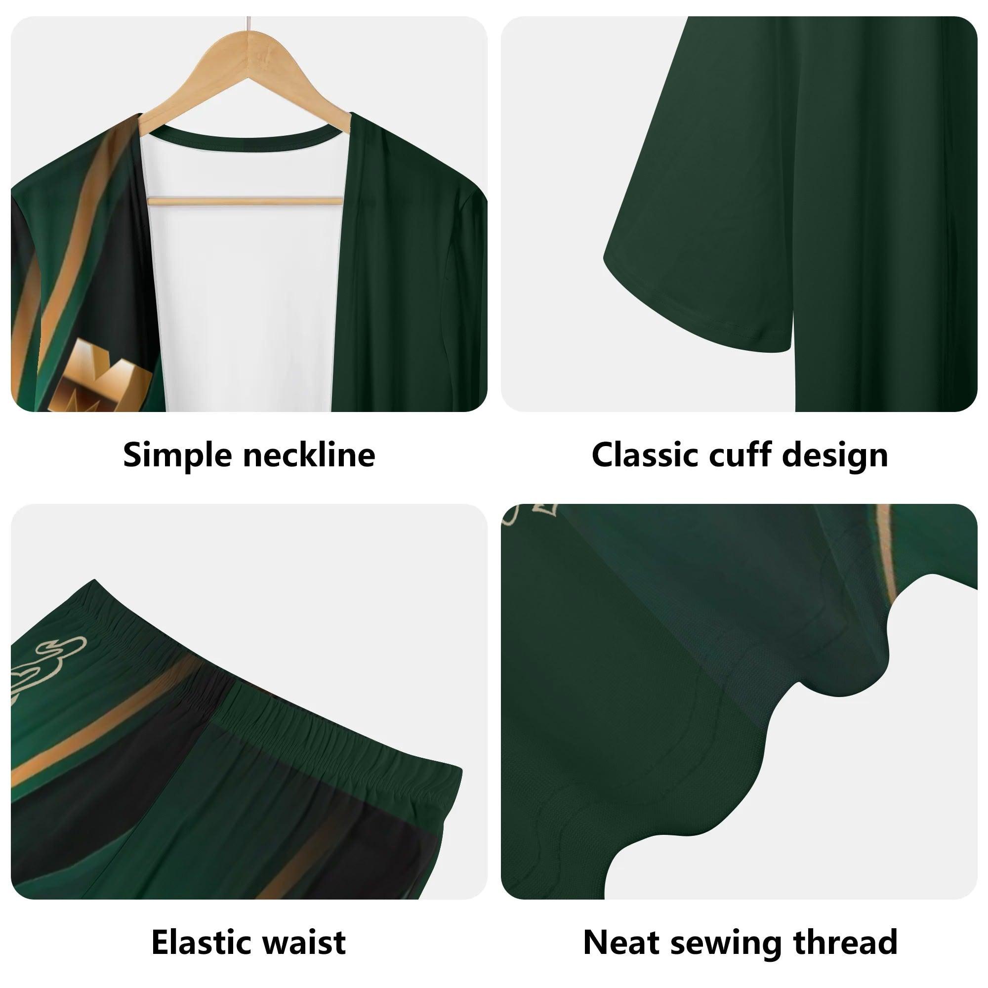 Women's Long Sleeve Cardigan and Leggings 2pcs - MES...Where