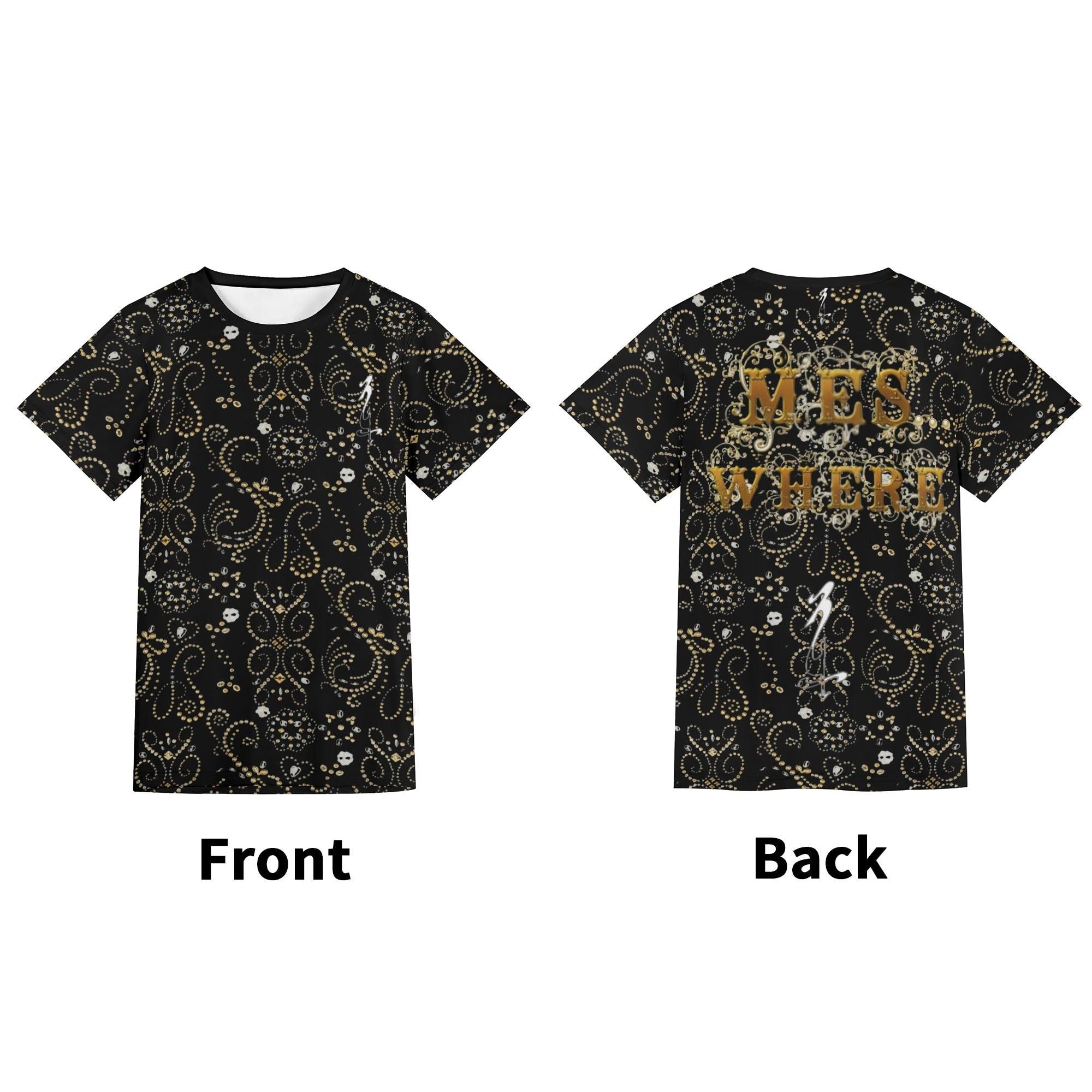 Unisex All-Over Print Adult Short Sleeve Tshirt - MES...Where