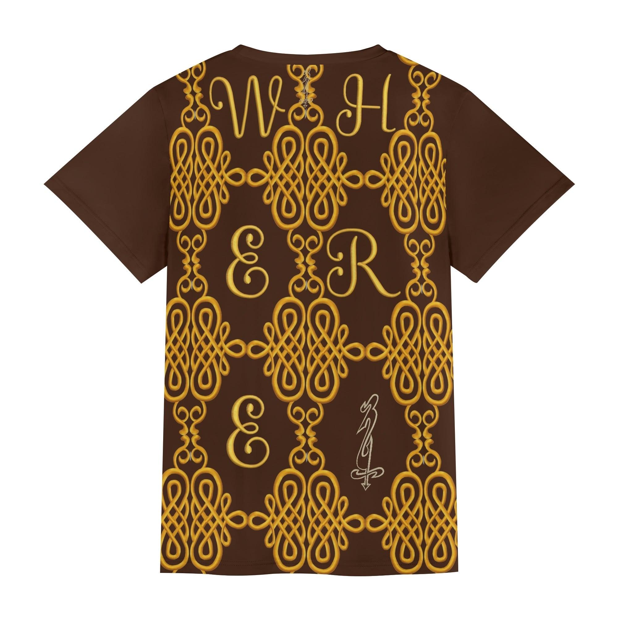 Unisex All-Over Print Adult Short Sleeve Tshirt - MES...Where