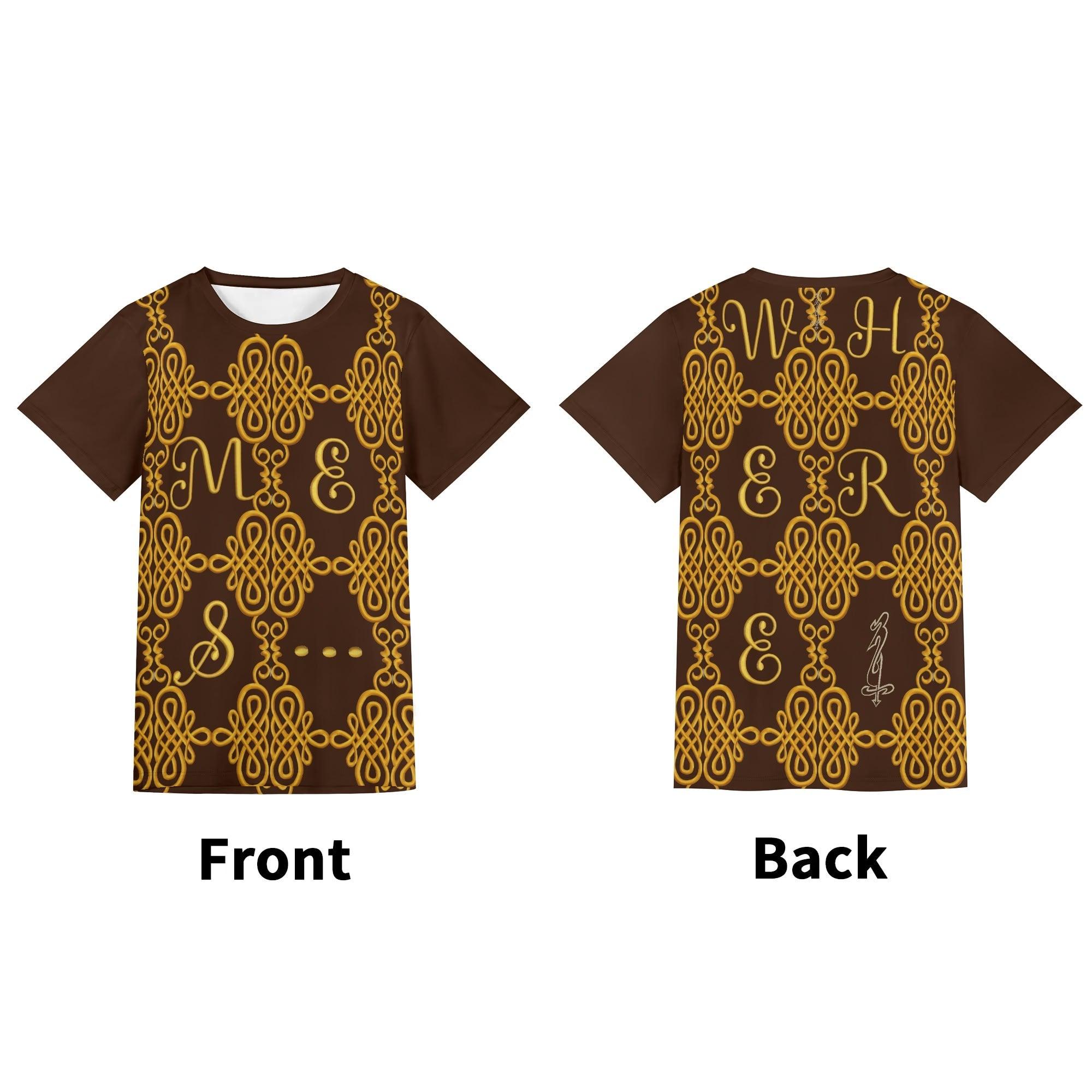 Unisex All-Over Print Adult Short Sleeve Tshirt - MES...Where