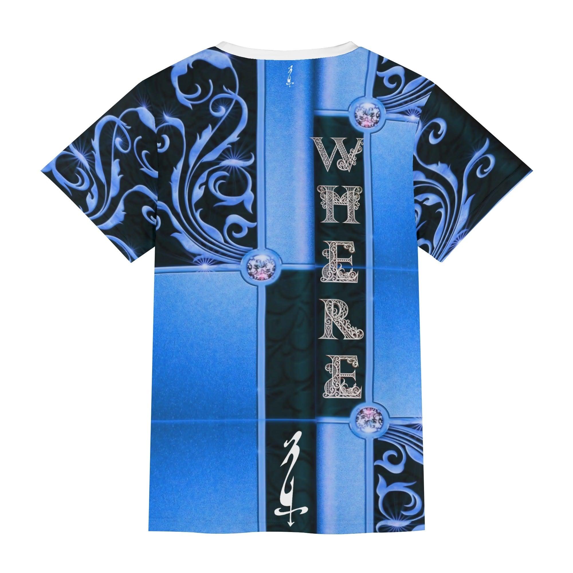 Unisex All-Over Print Adult Short Sleeve Tshirt - MES...Where