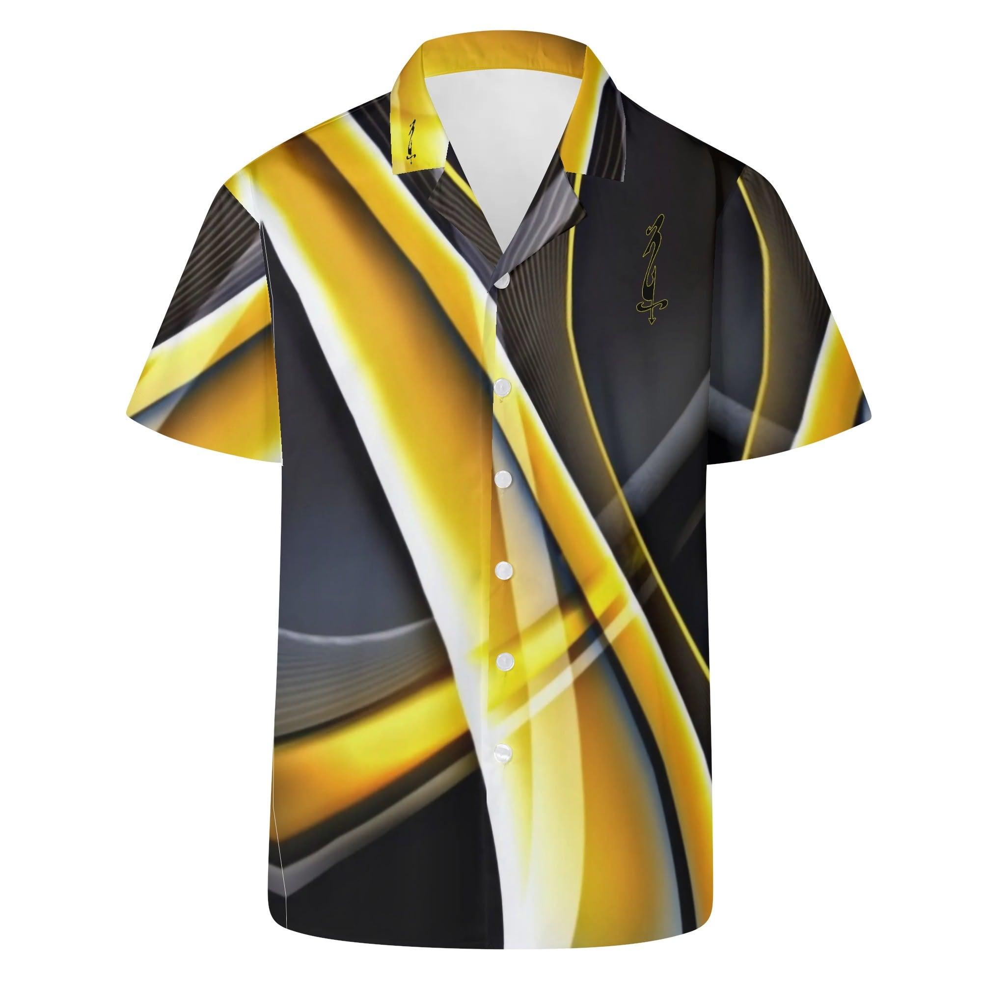 Mens All Over Print Casual Hawaiian Shirt - MES...Where