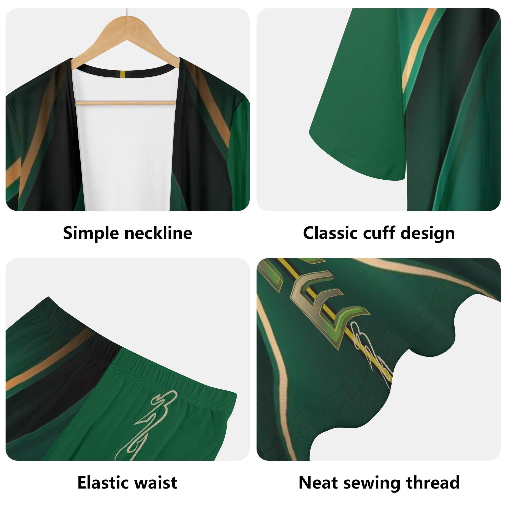 Women's Long Sleeve Cardigan and Leggings 2pcs - MES...Where