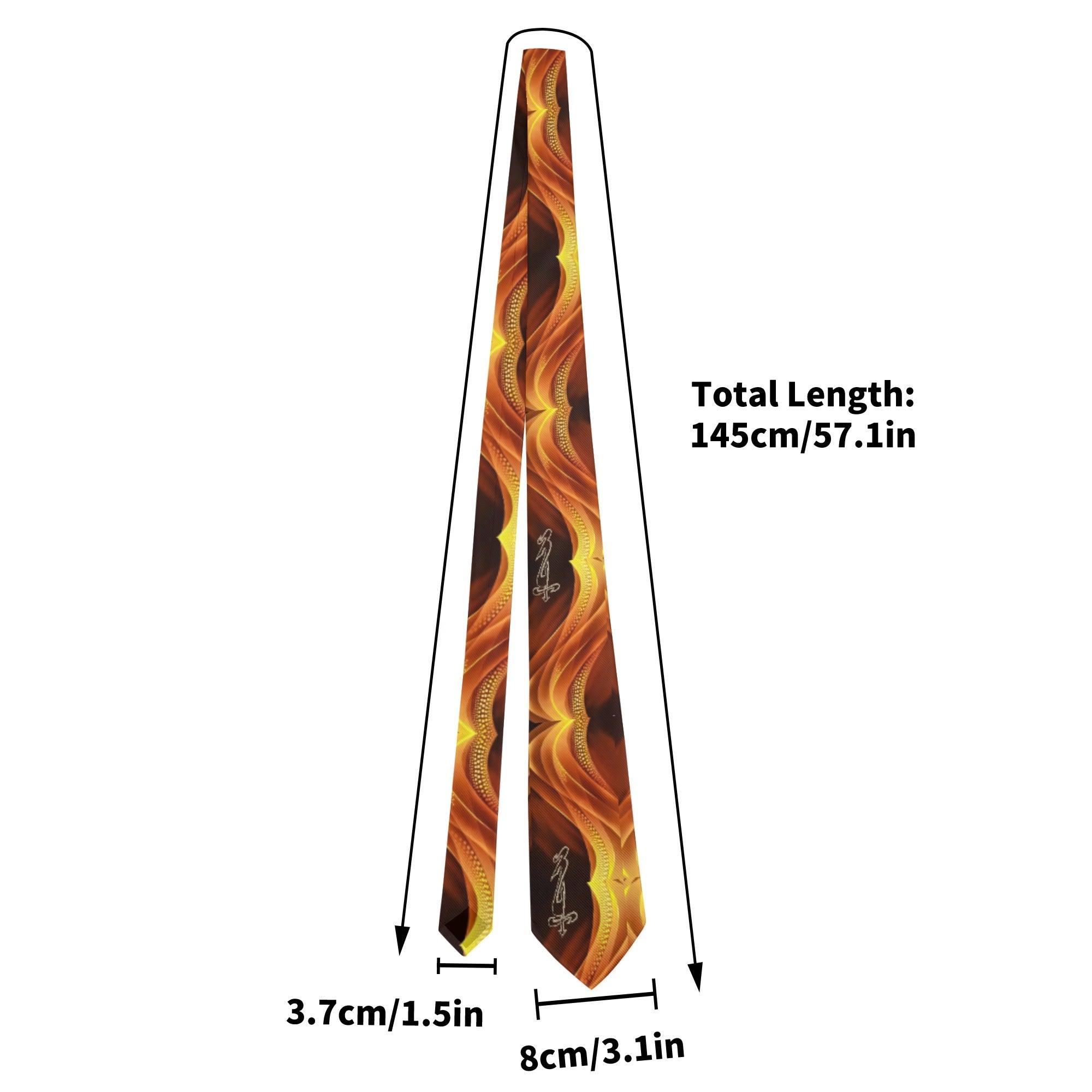 All Over Print Unisex Bandana Tie Necktie - MES...Where