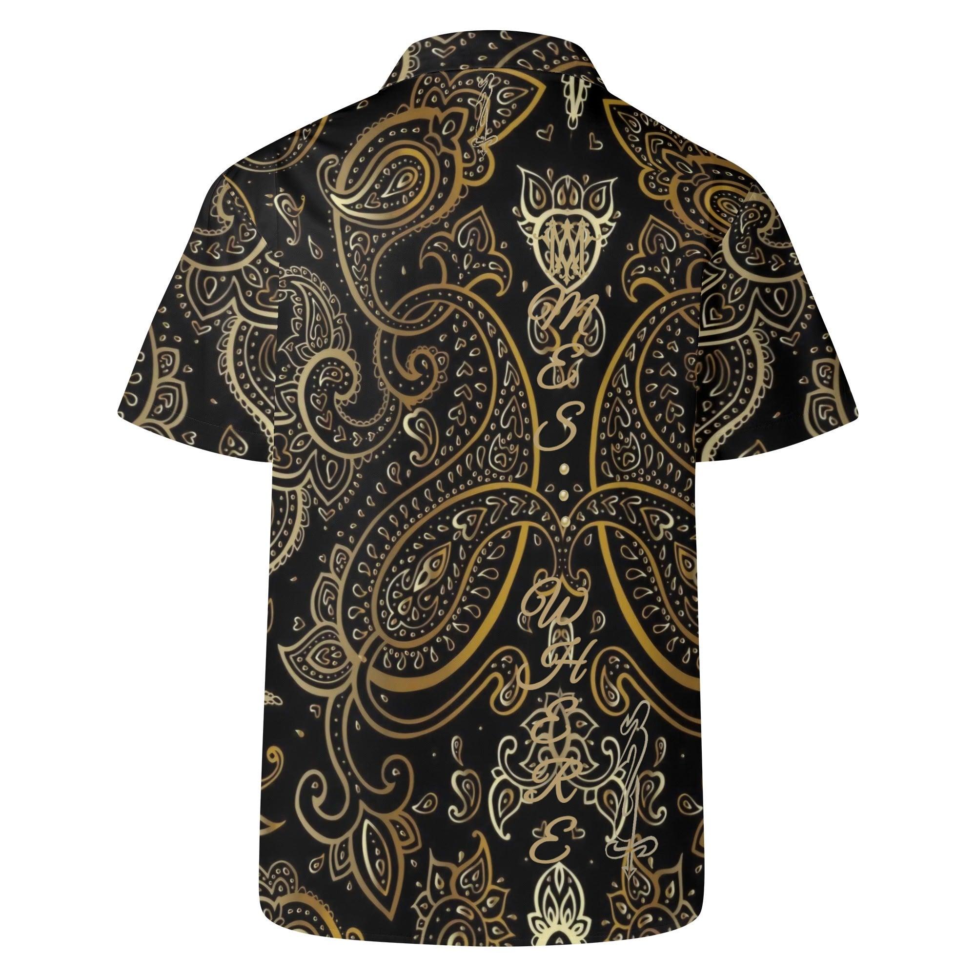 Mens All Over Print Casual Hawaiian Shirt - MES...Where
