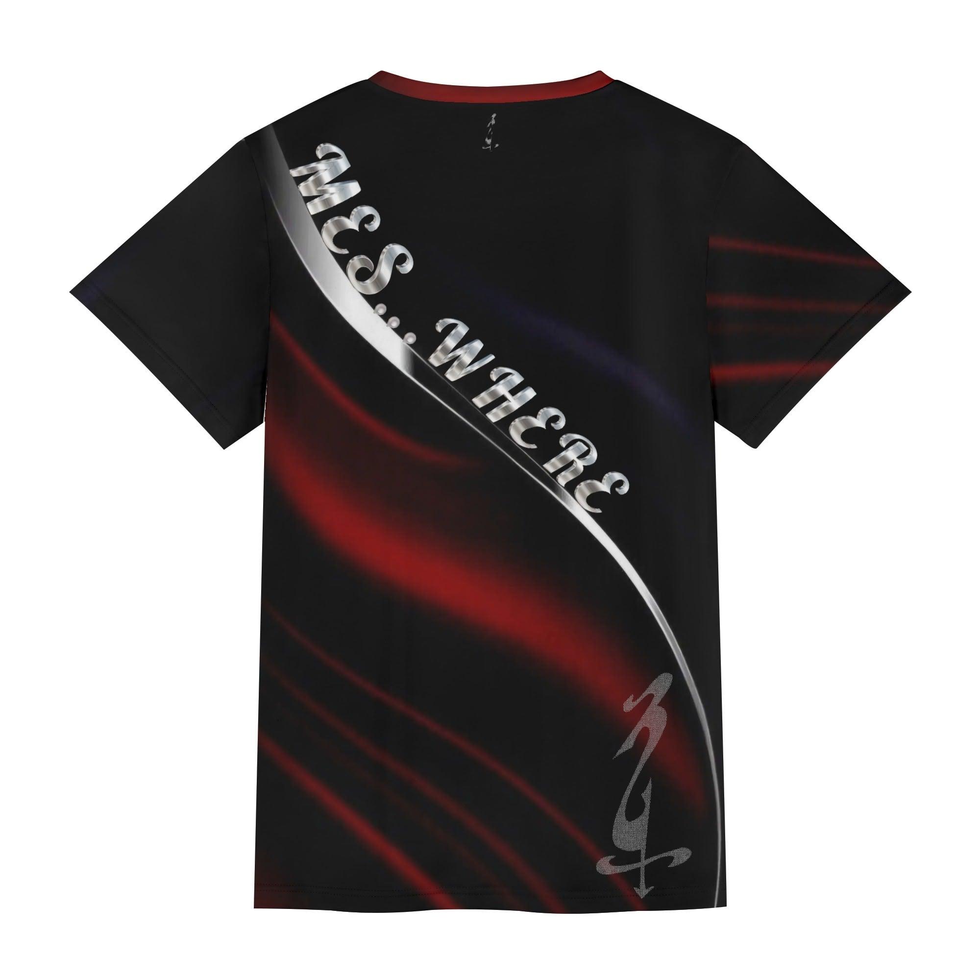 Unisex All-Over Print Adult Short Sleeve Tshirt - MES...Where