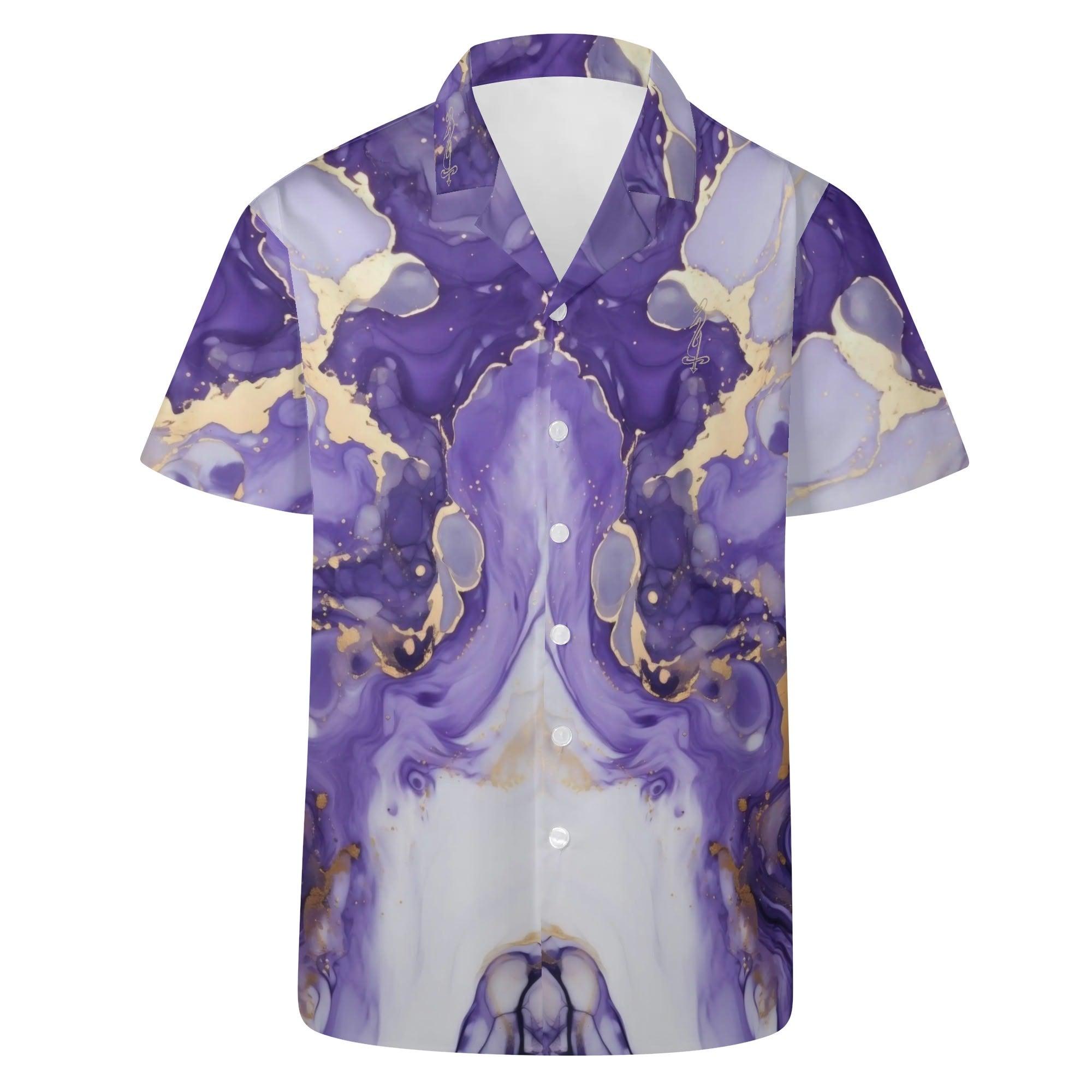 Mens All Over Print Casual Hawaiian Shirt - MES...Where