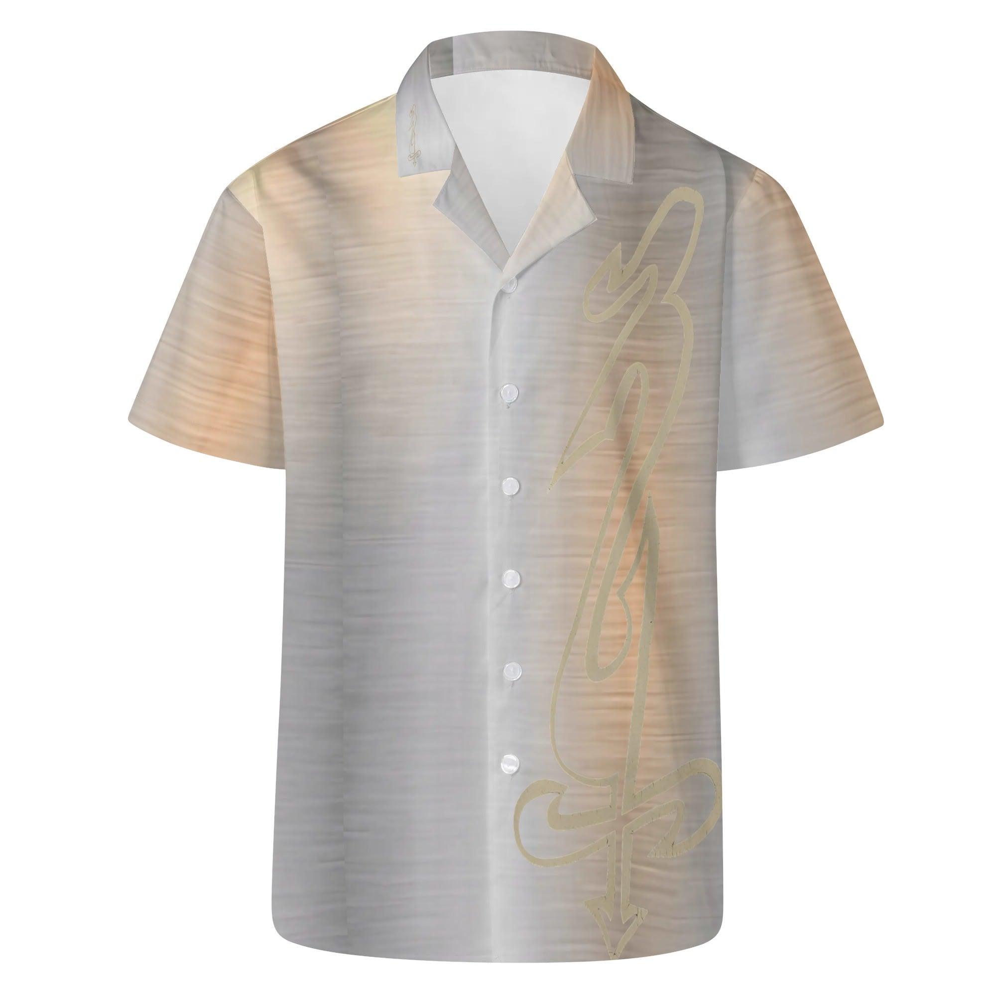 Mens All Over Print Casual Hawaiian Shirt - MES...Where