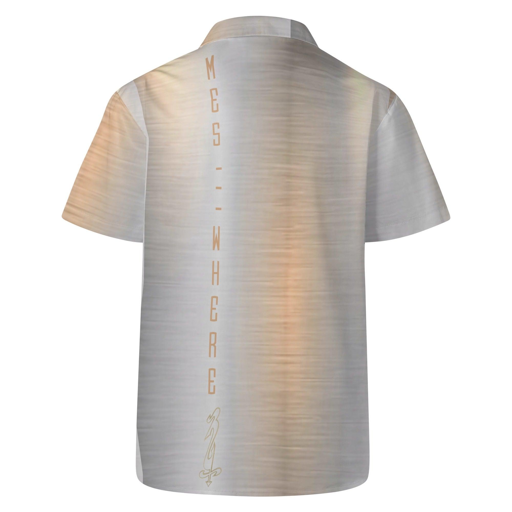 Mens All Over Print Casual Hawaiian Shirt - MES...Where