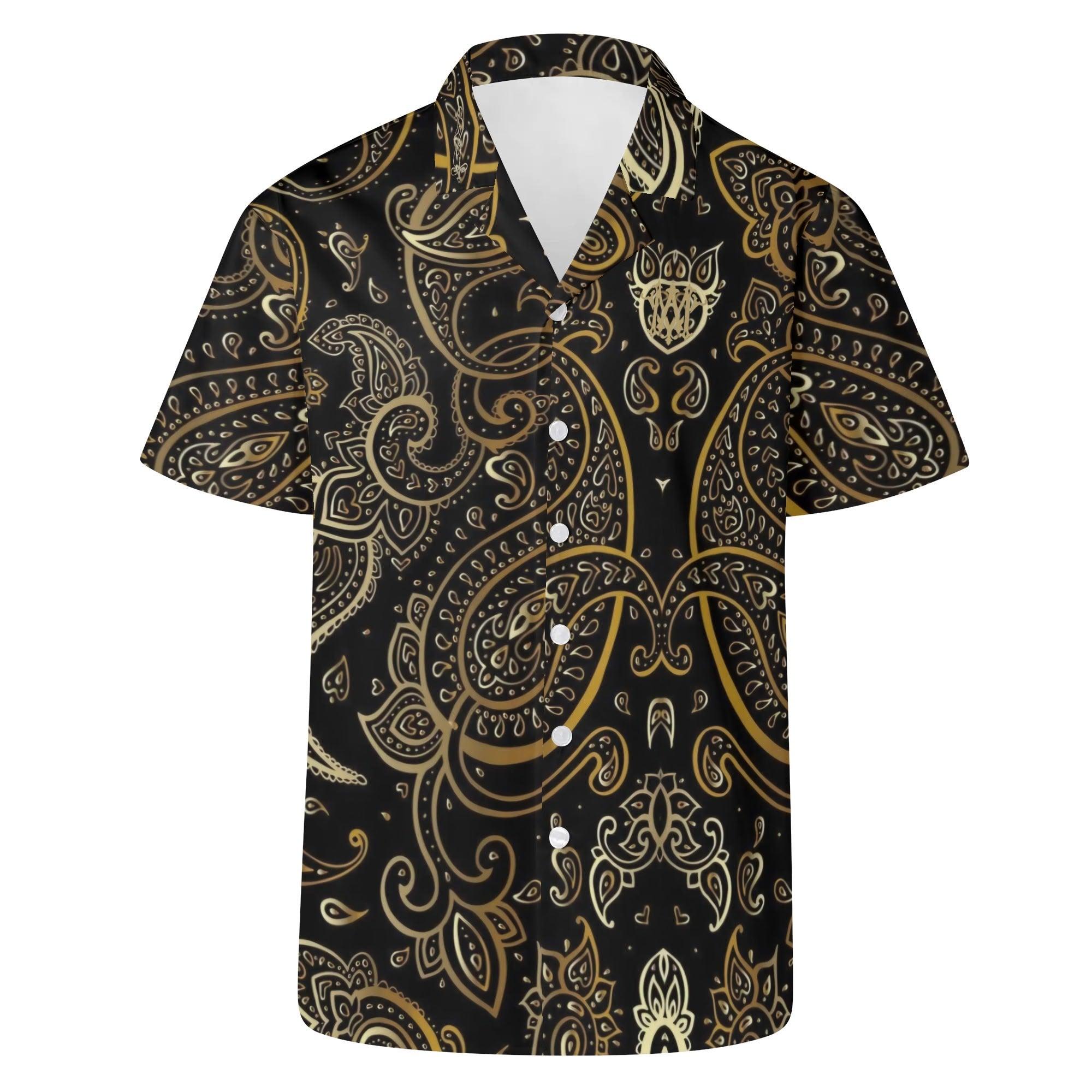 Mens All Over Print Casual Hawaiian Shirt - MES...Where