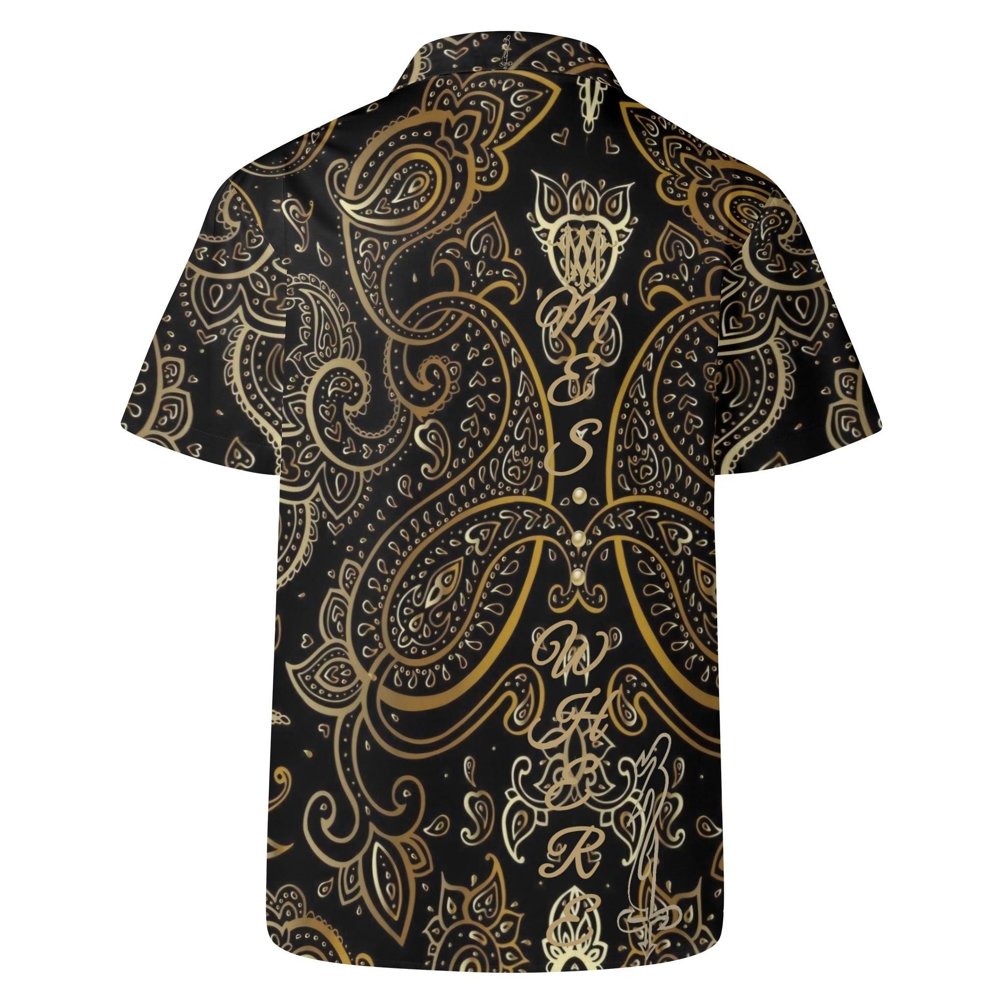 Mens All Over Print Casual Hawaiian Shirt - MES...Where