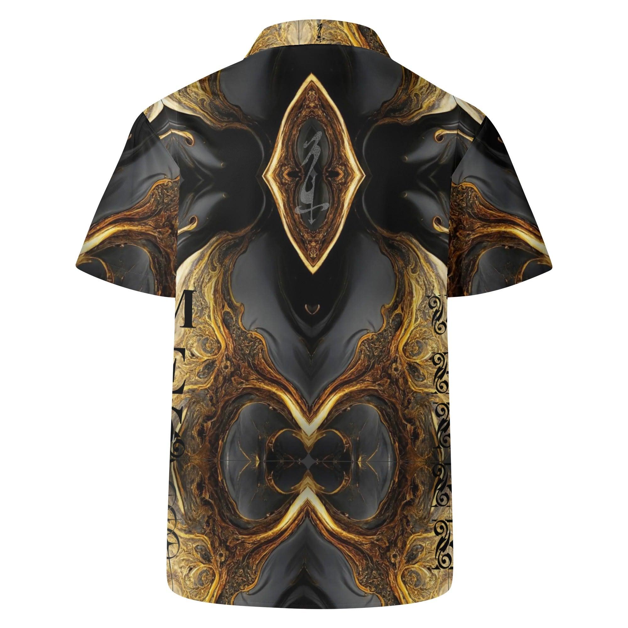 Mens All Over Print Casual Hawaiian Shirt - MES...Where