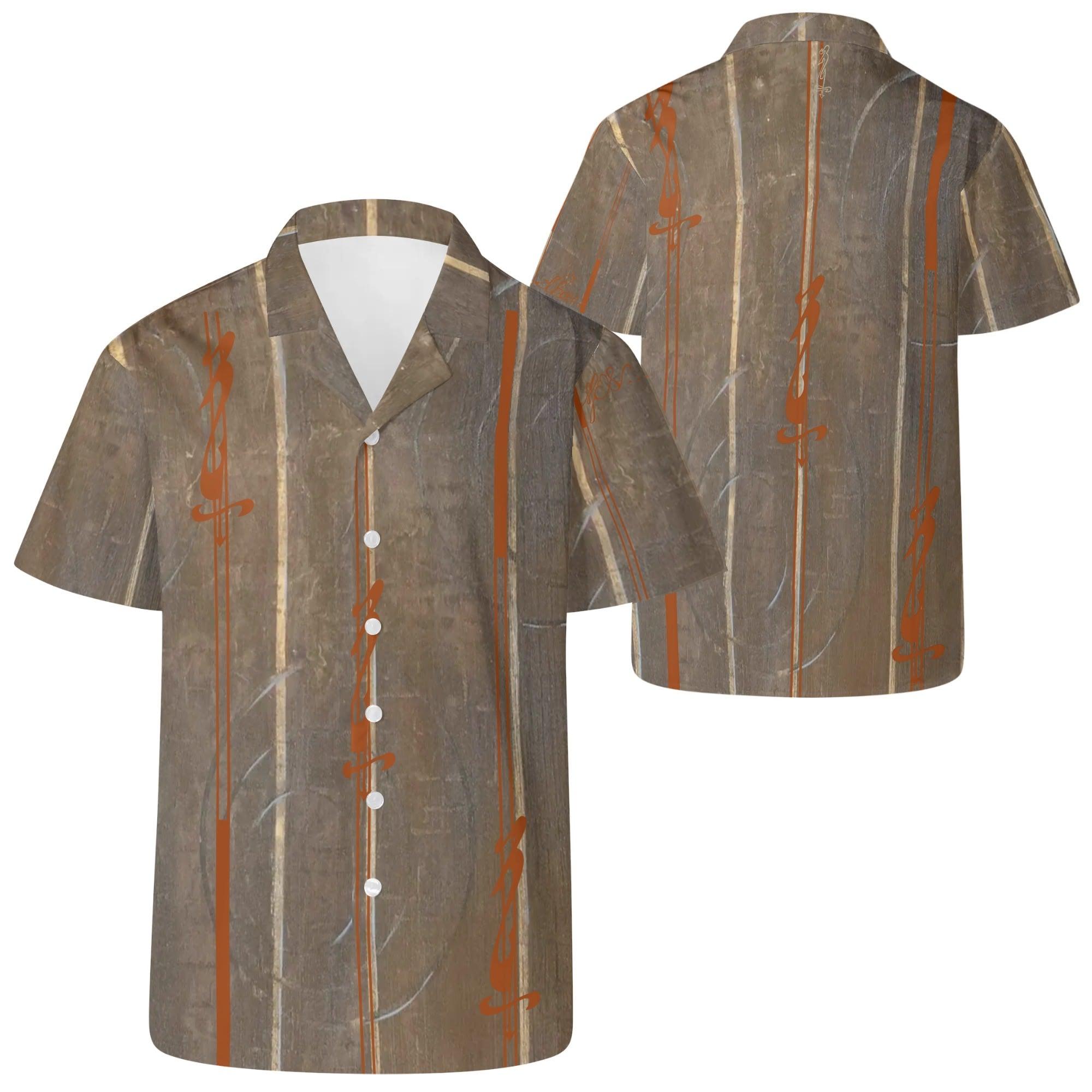 Mens All Over Print Casual Hawaiian Shirt - MES...Where