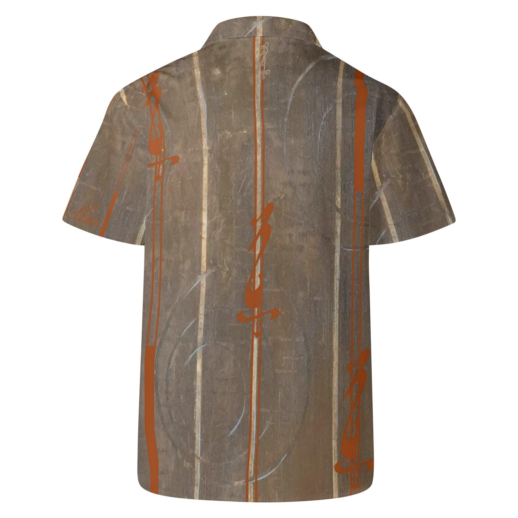 Mens All Over Print Casual Hawaiian Shirt - MES...Where