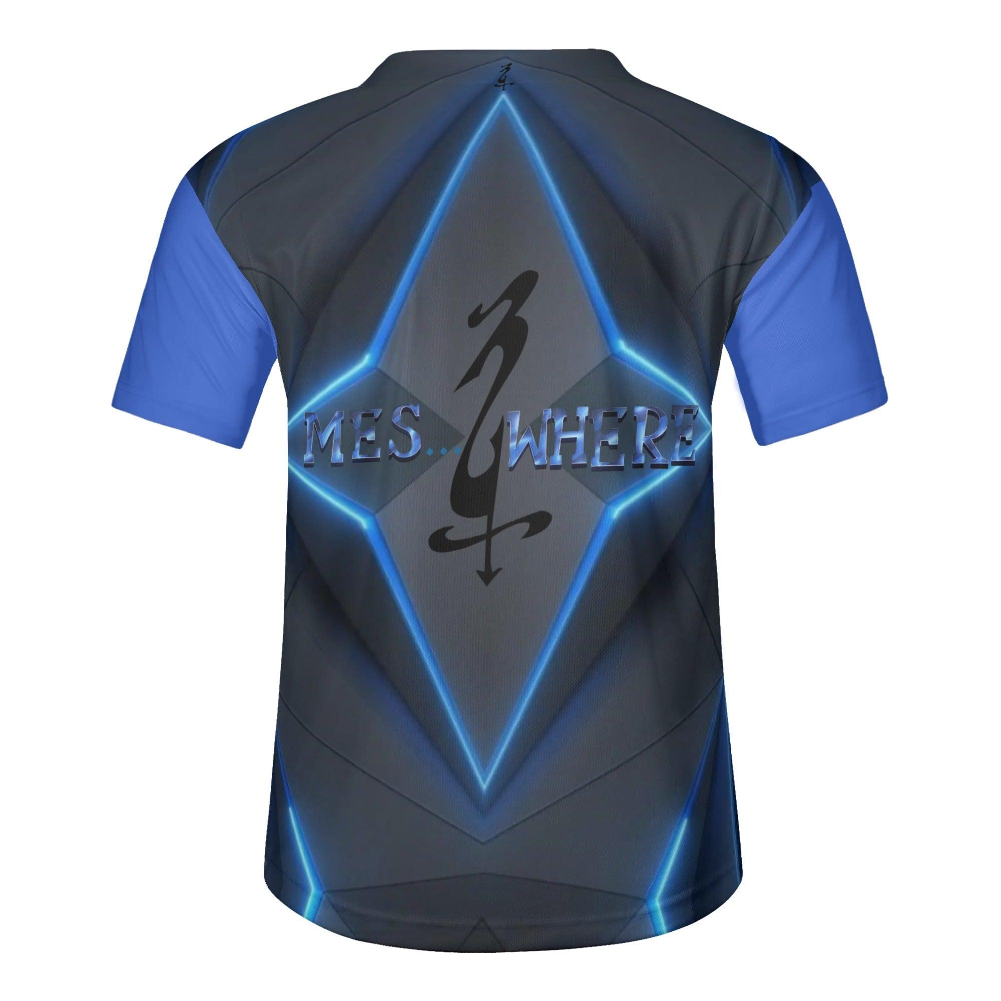 Men's Short Sleeve Baseball Jersey - MES...Where