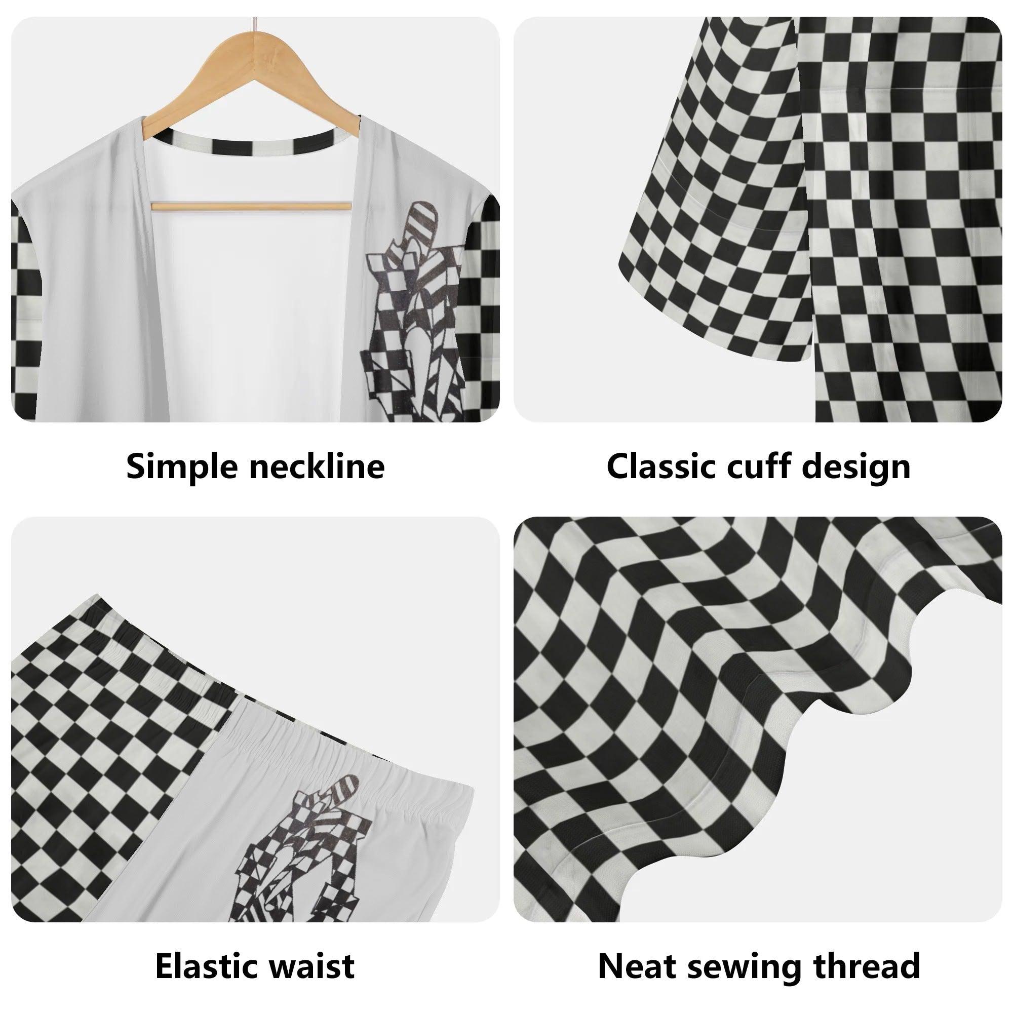 Women's Long Sleeve Cardigan and Leggings 2pcs - MES...Where