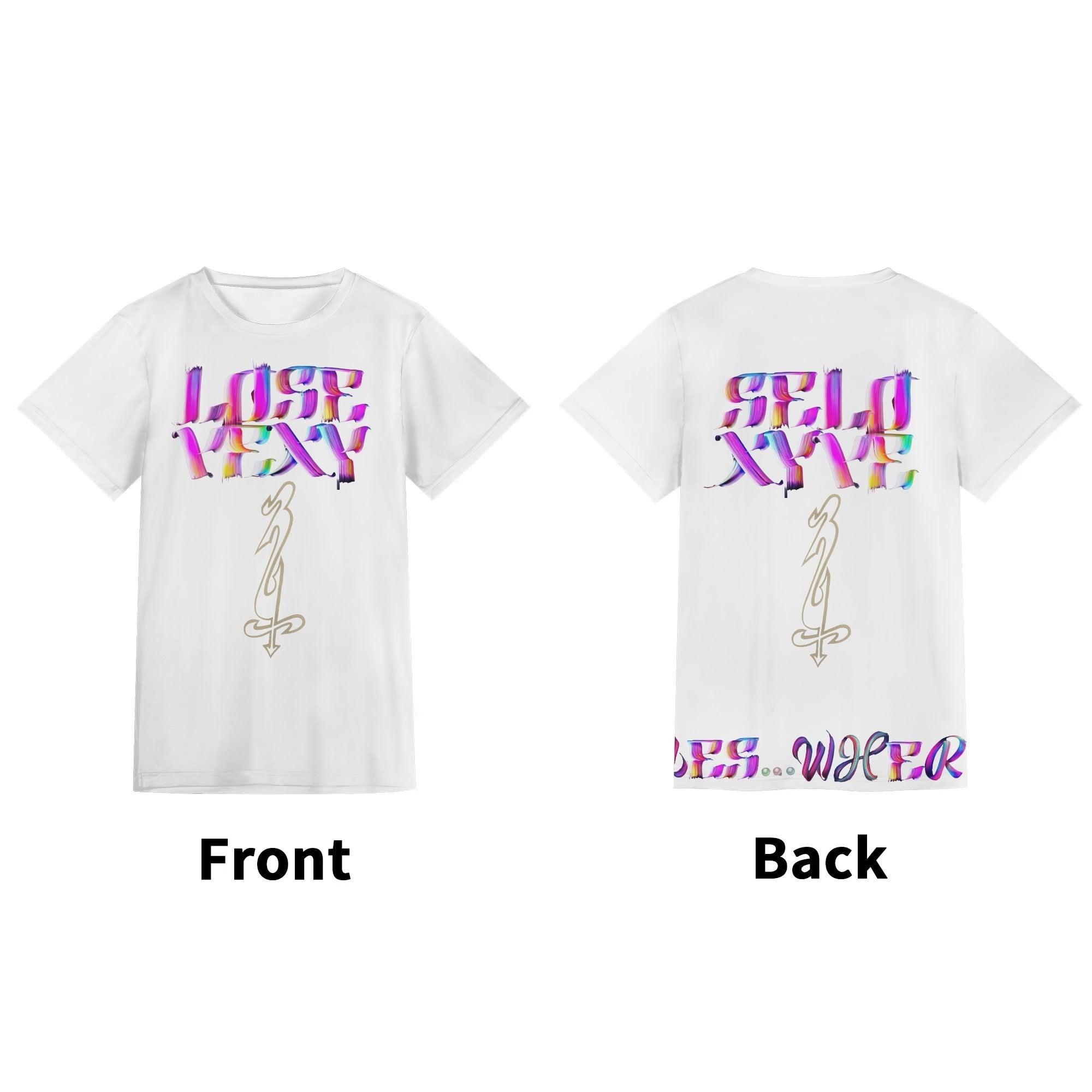 Women's All-Over Print Adult Short Sleeve Tshirt - MES...Where