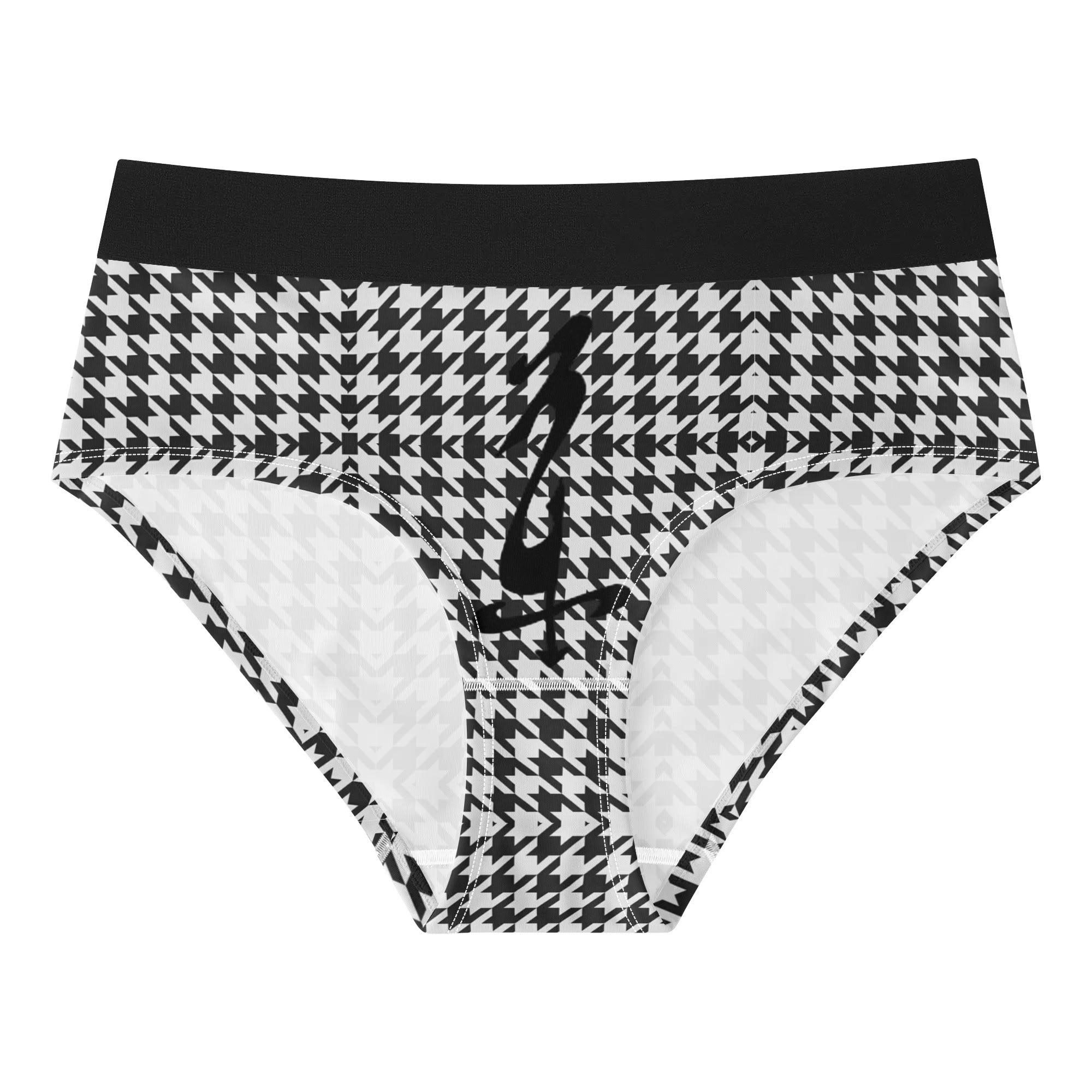 Womens Mid Waisted Briefs - MES...Where