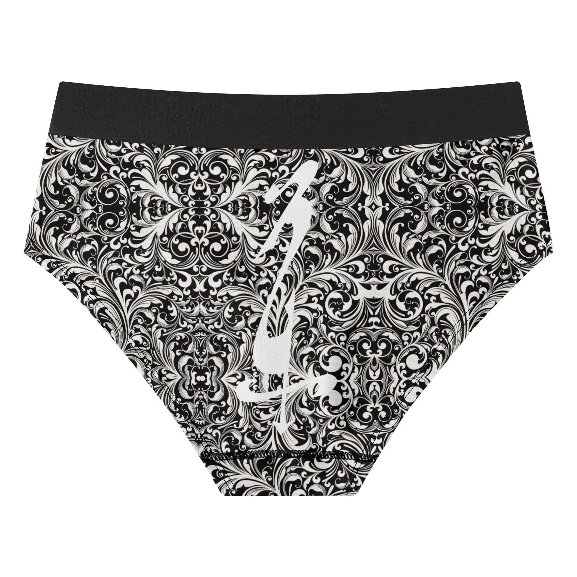 Womens Mid Waisted Briefs - MES...Where