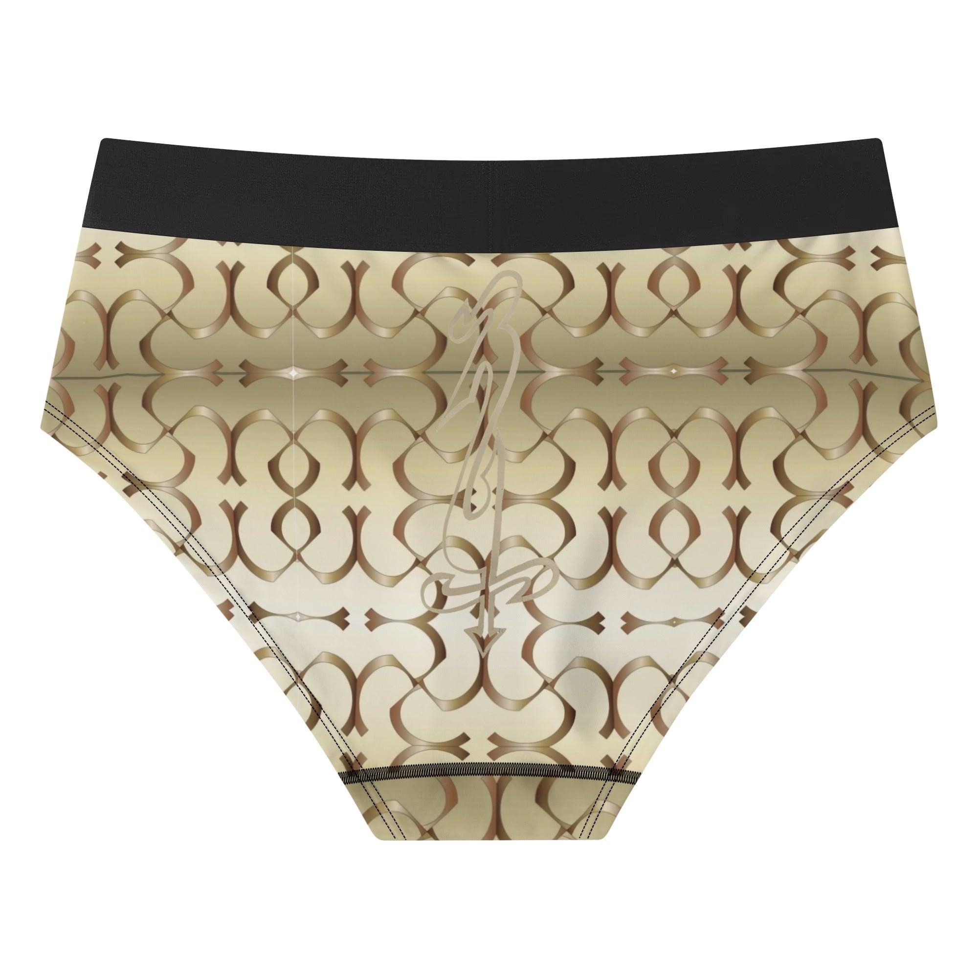 Womens Mid Waisted Briefs - MES...Where