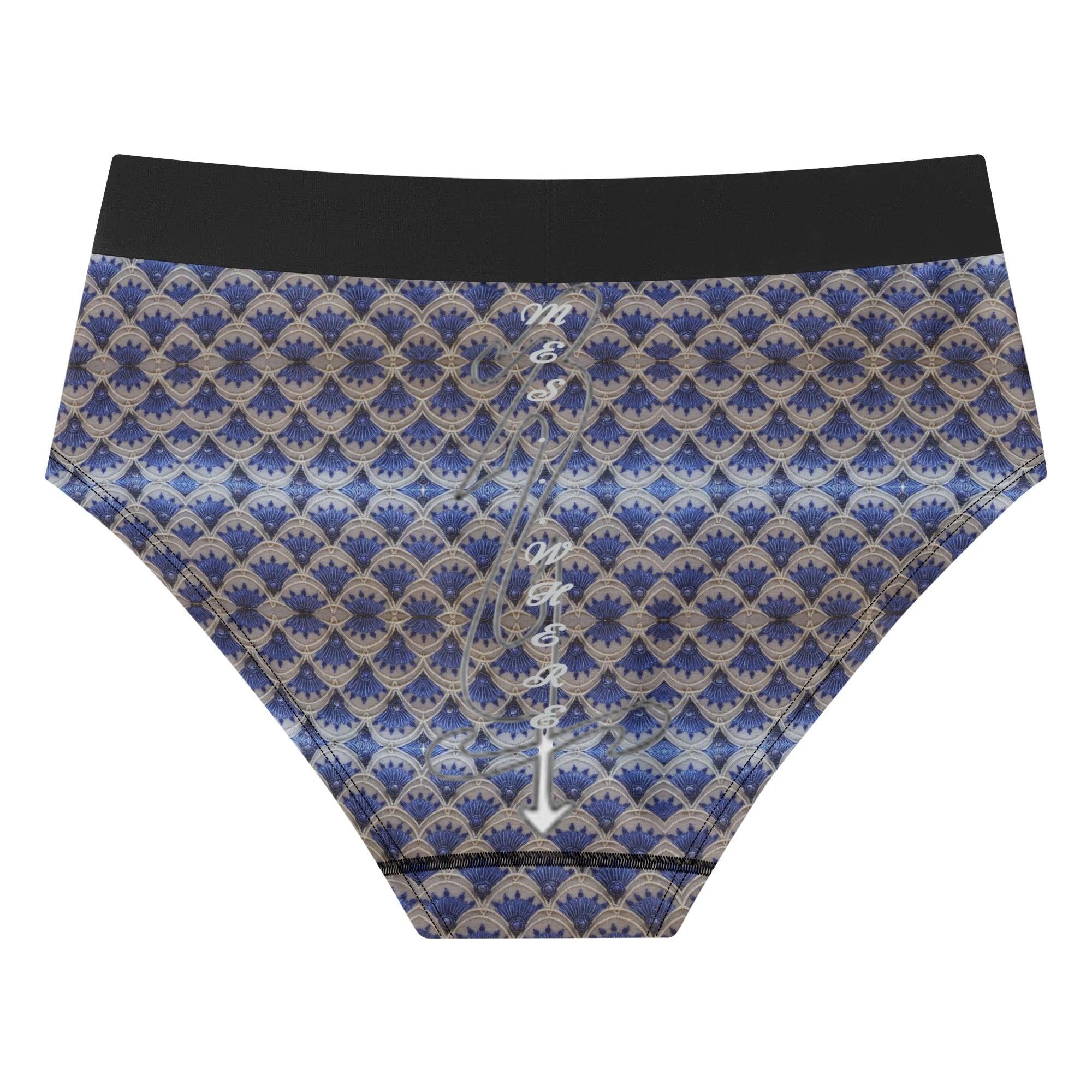Womens Mid Waisted Briefs - MES...Where