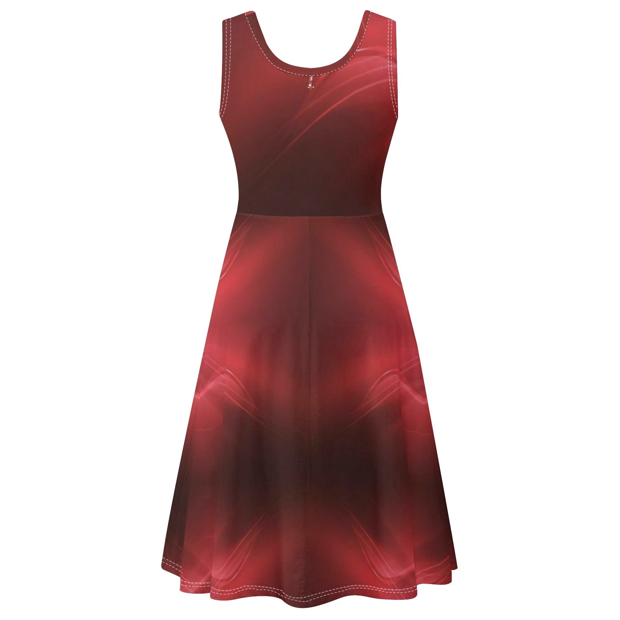 Women's Tank Dress Mini Wrap Round Sleeveless Sundress - MES...Where