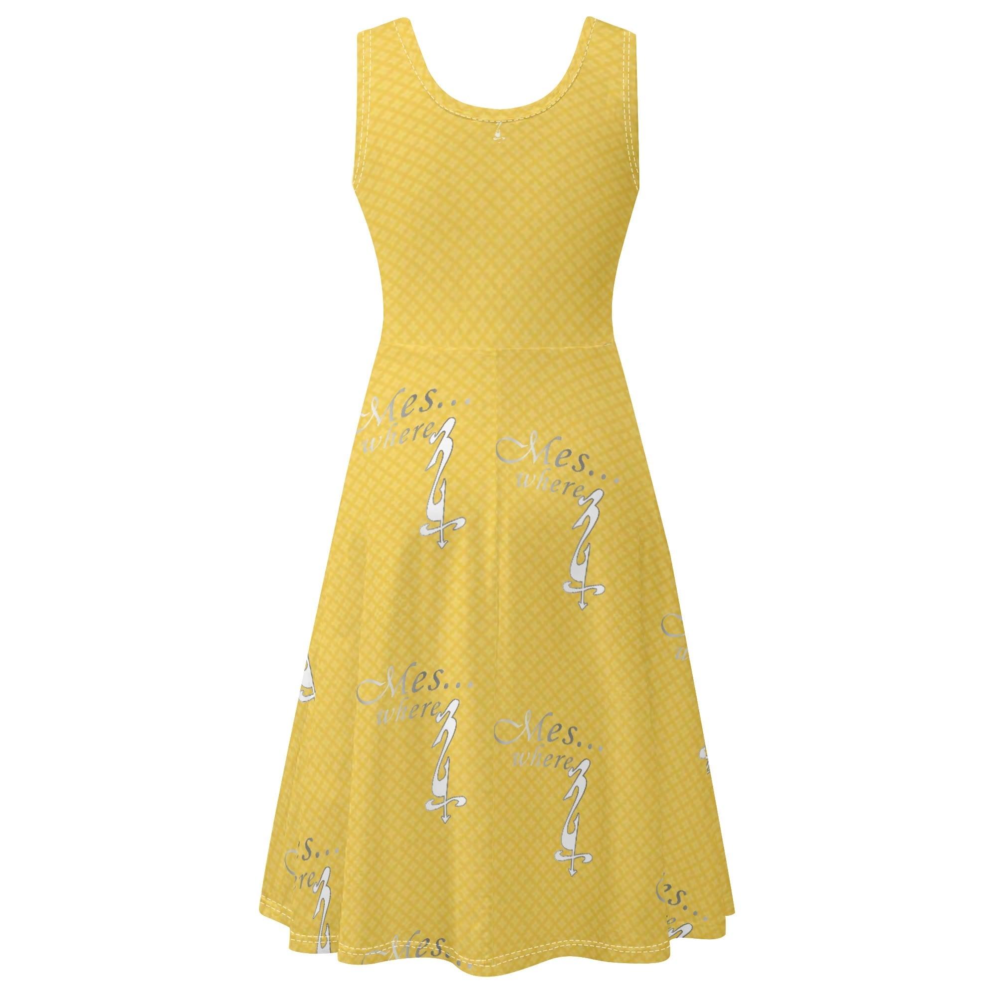 Women's Tank Dress Mini Wrap Round Sleeveless Sundress - MES...Where