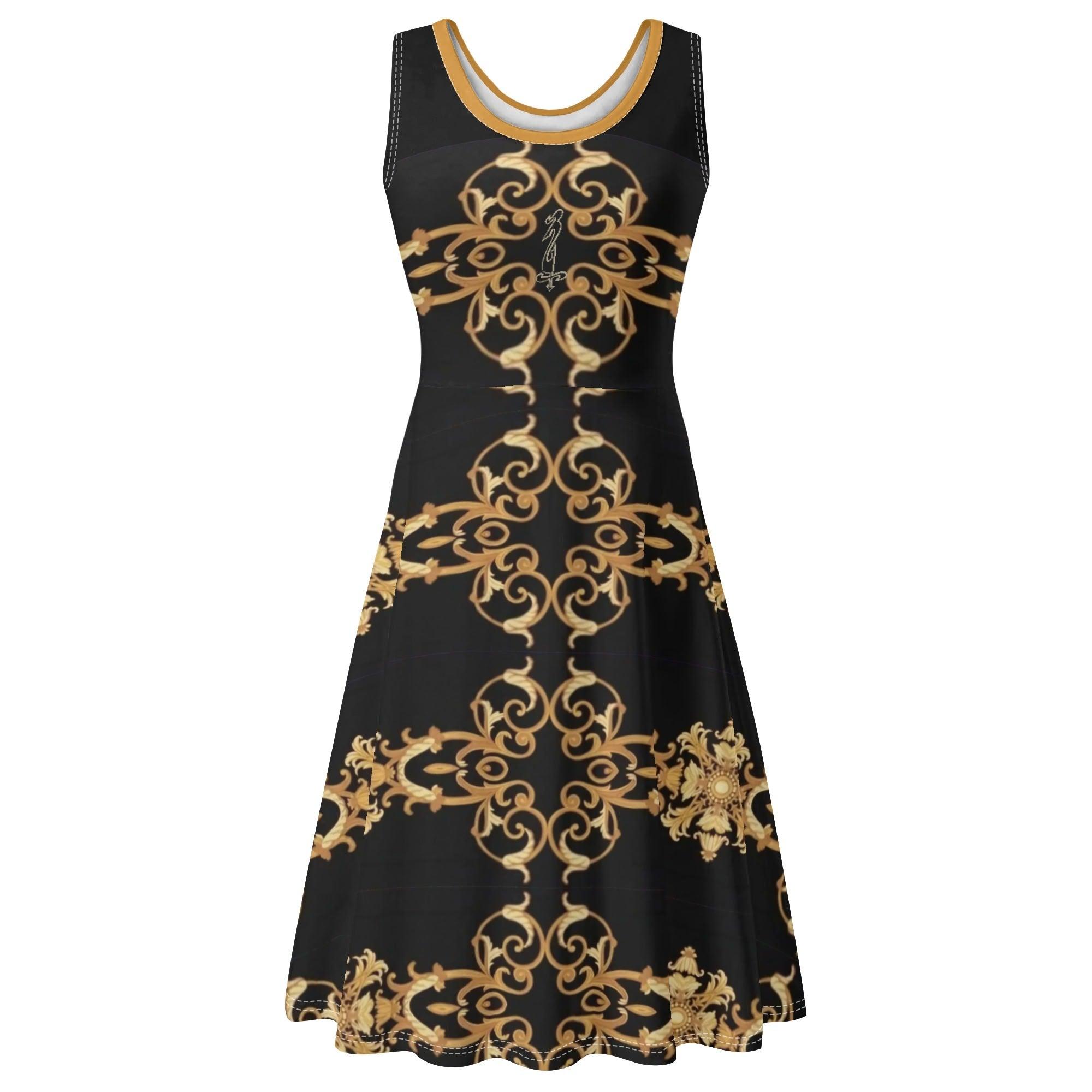 Women's Tank Dress Mini Wrap Round Sleeveless Sundress - MES...Where