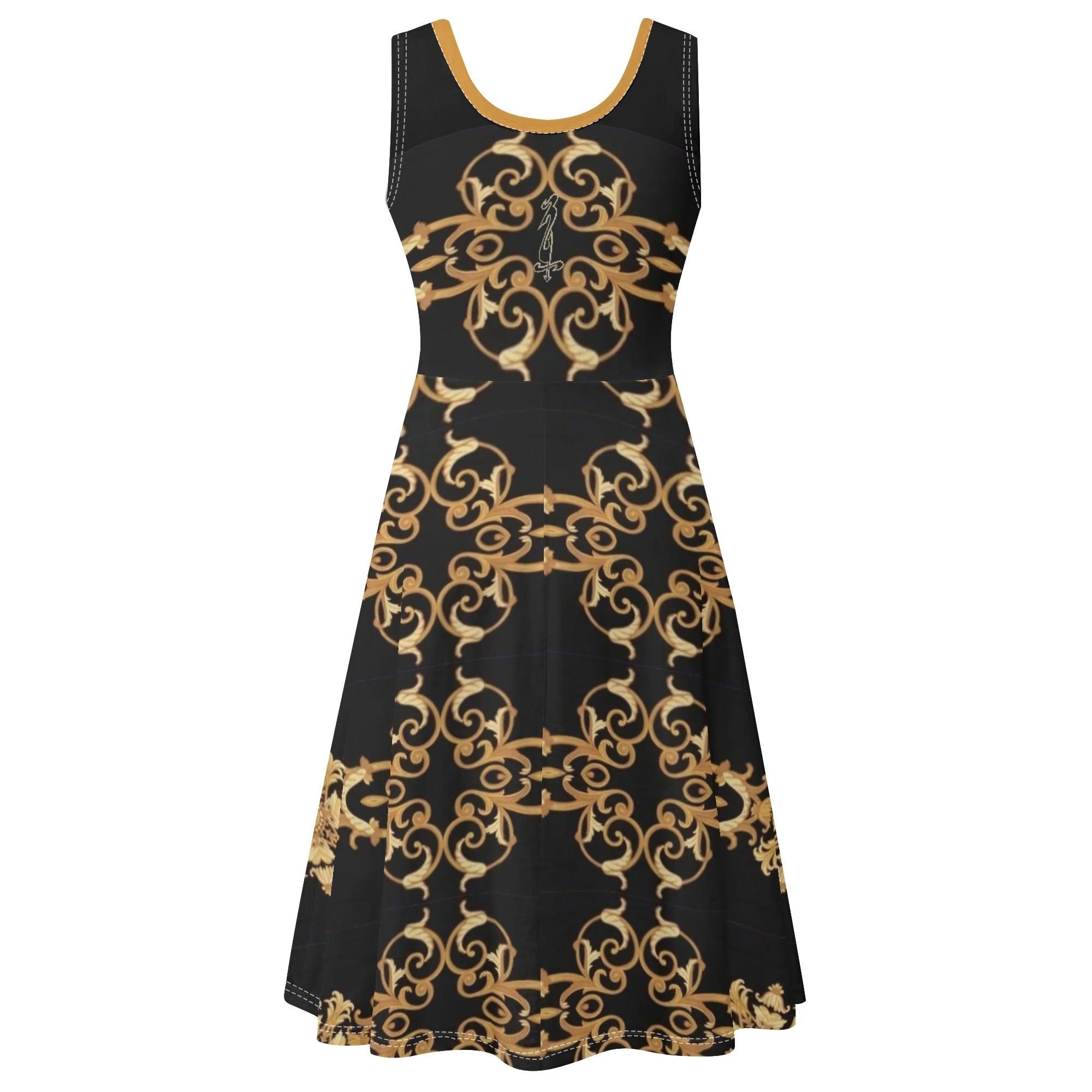 Women's Tank Dress Mini Wrap Round Sleeveless Sundress - MES...Where