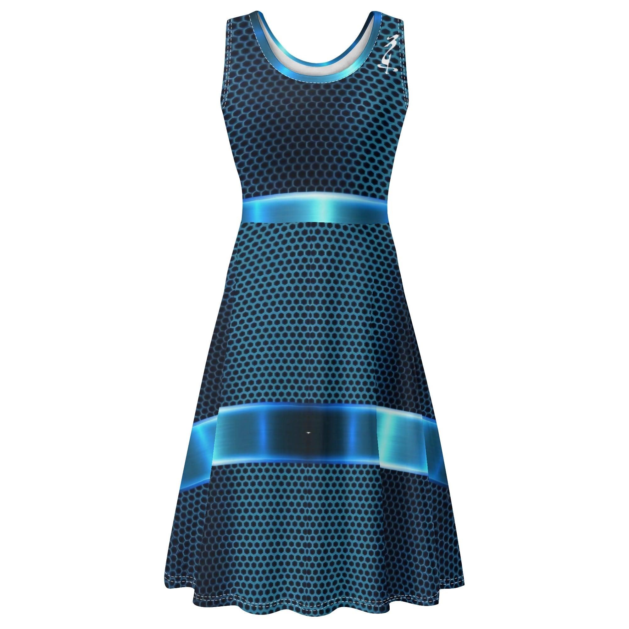 Women's Tank Dress Mini Wrap Round Sleeveless Sundress - MES...Where