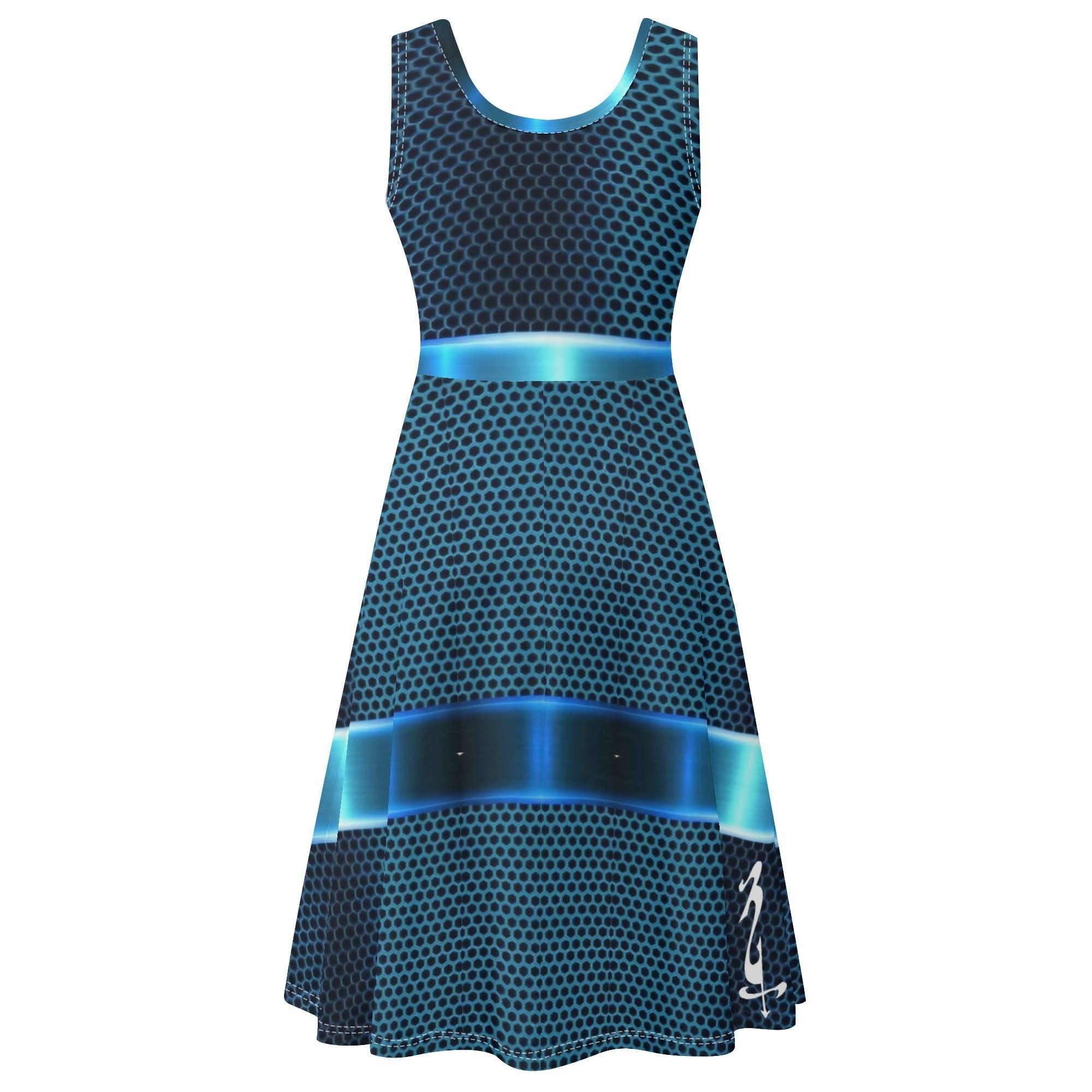 Women's Tank Dress Mini Wrap Round Sleeveless Sundress - MES...Where