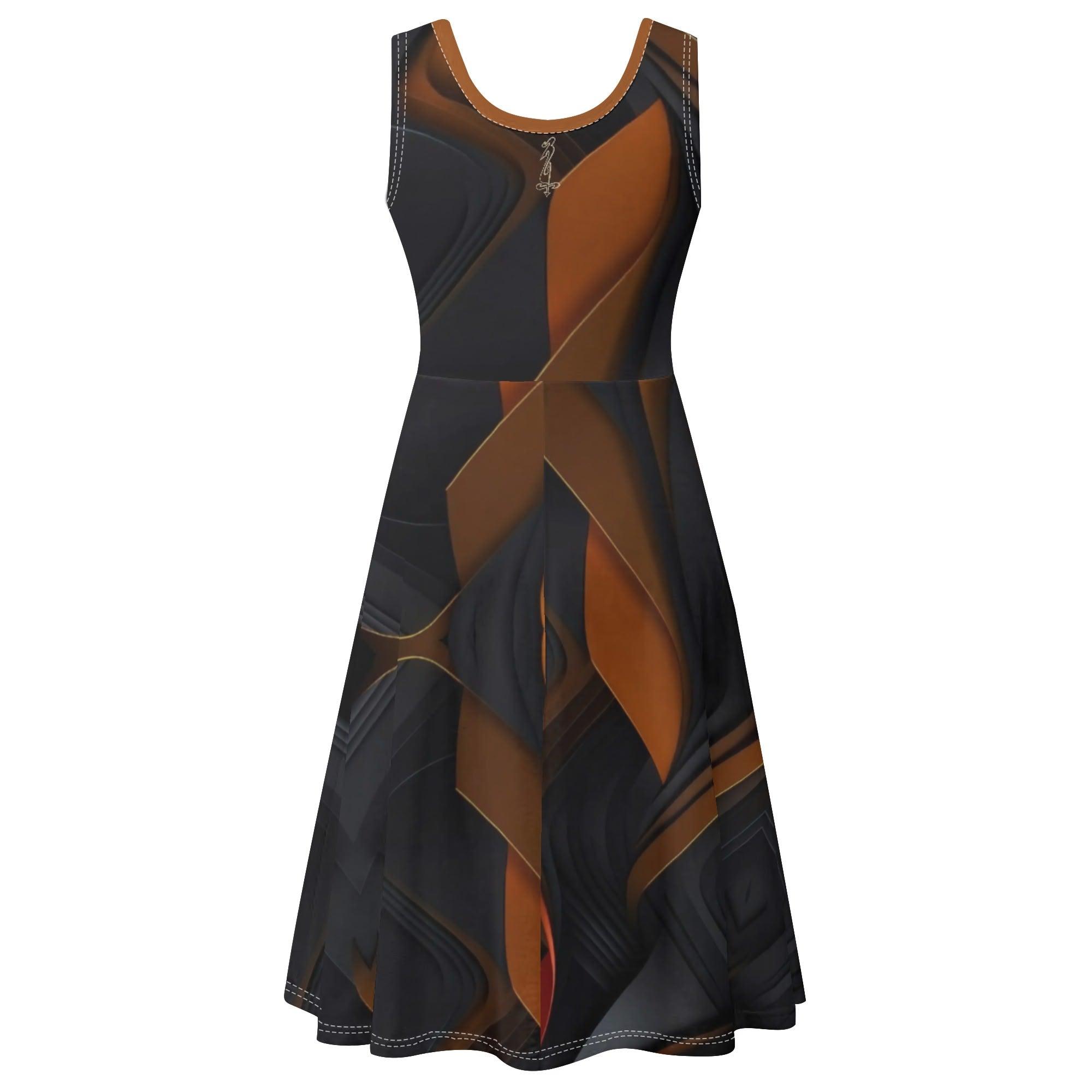 Women's Tank Dress Mini Wrap Round Sleeveless Sundress - MES...Where