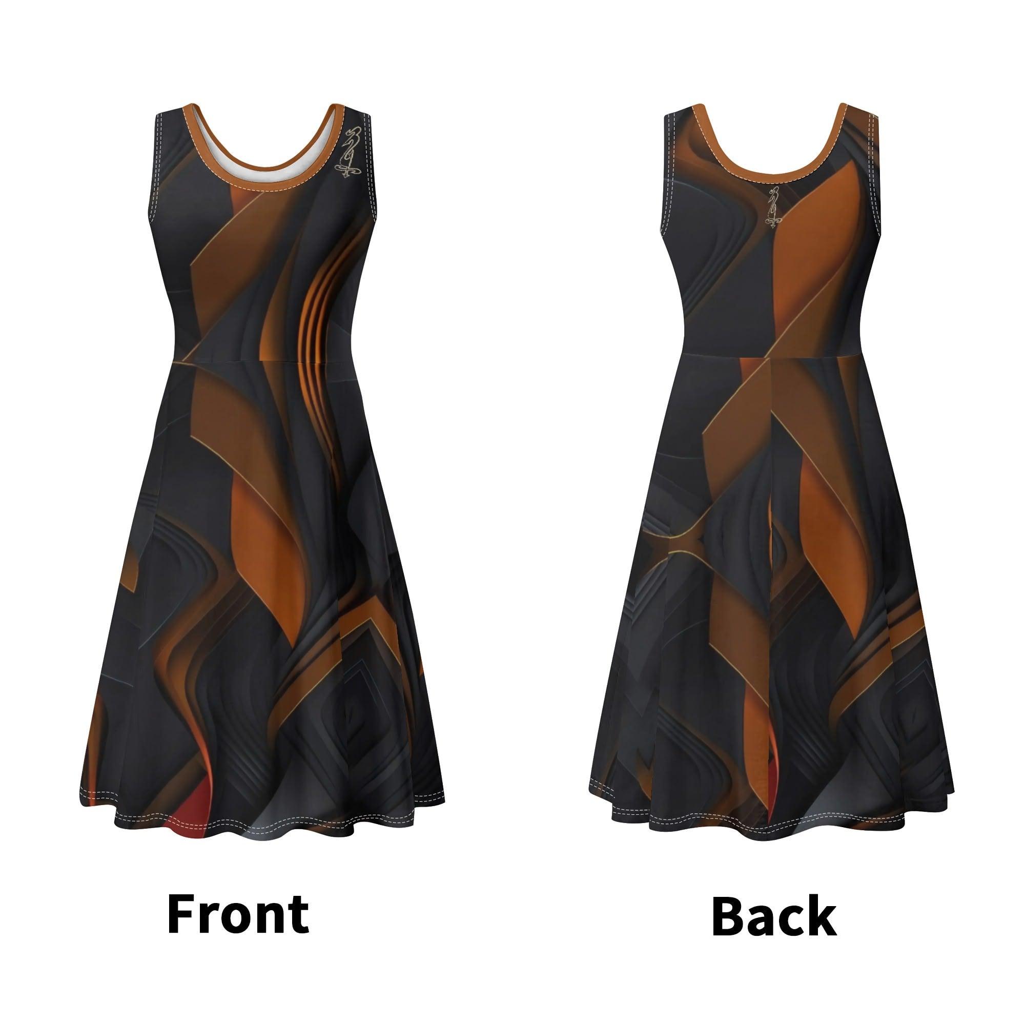 Women's Tank Dress Mini Wrap Round Sleeveless Sundress - MES...Where