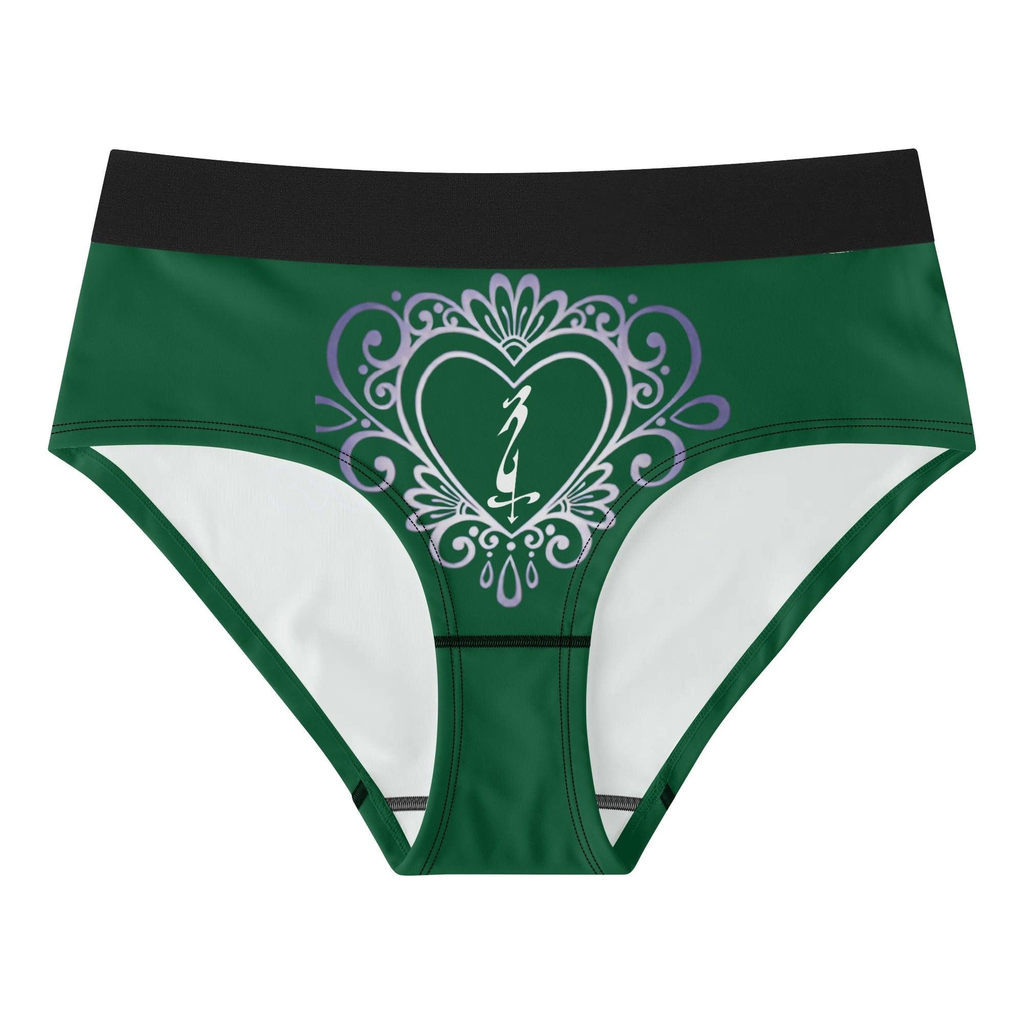 Womens Mid Waisted Briefs - MES...Where
