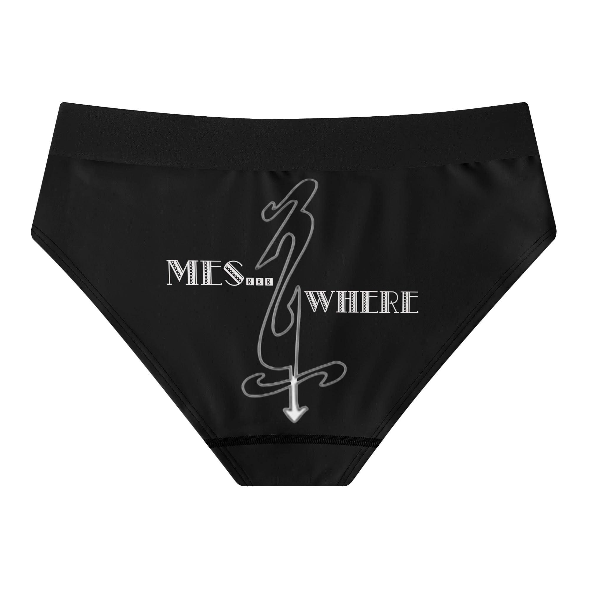 Womens All Over Print Ladies Panty - MES...Where