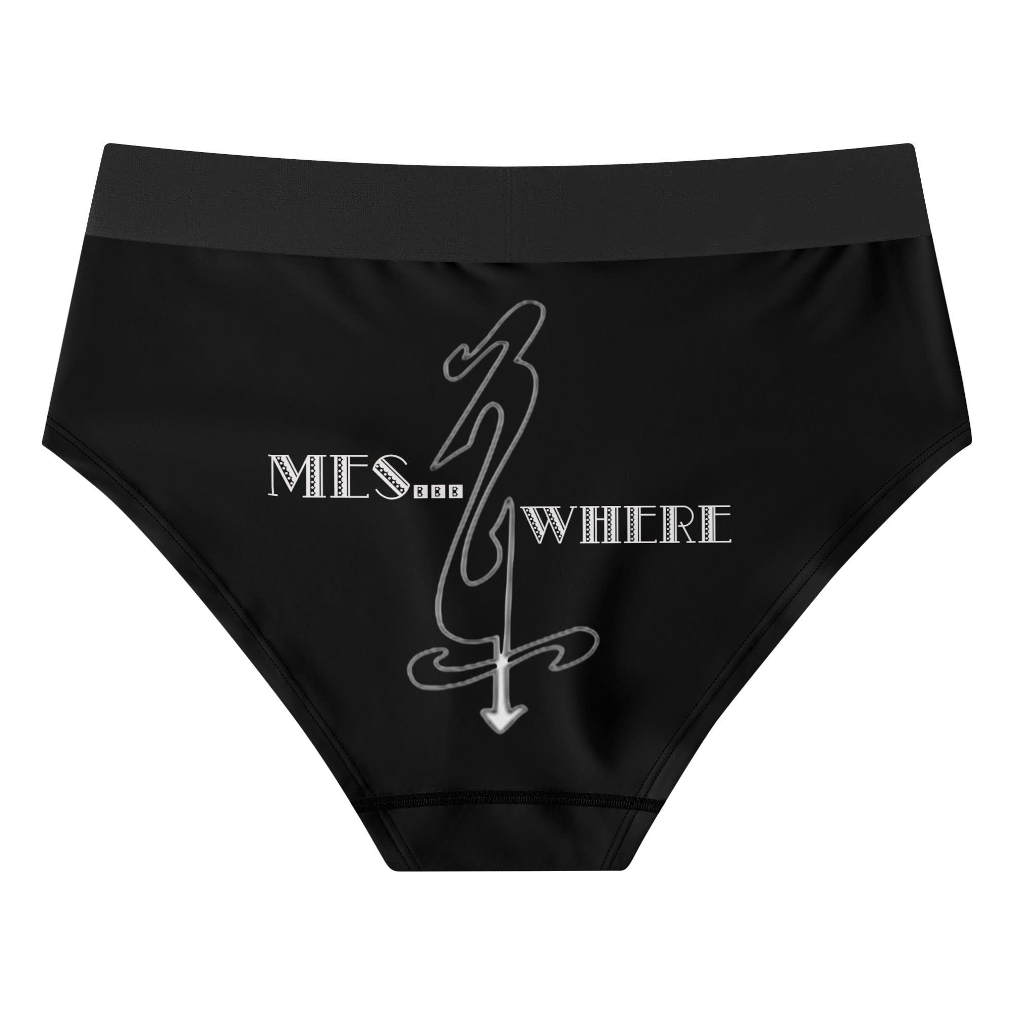 Womens Mid Waisted Briefs - MES...Where