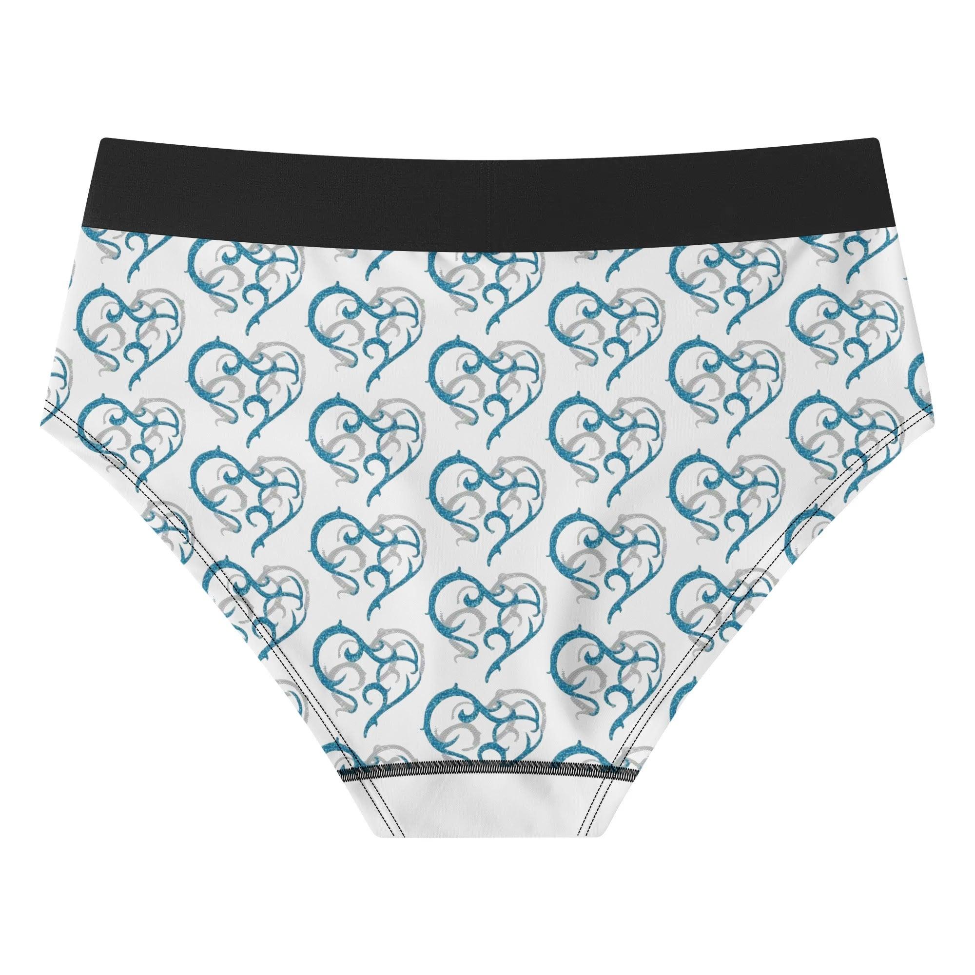 Womens Mid Waisted Briefs - MES...Where