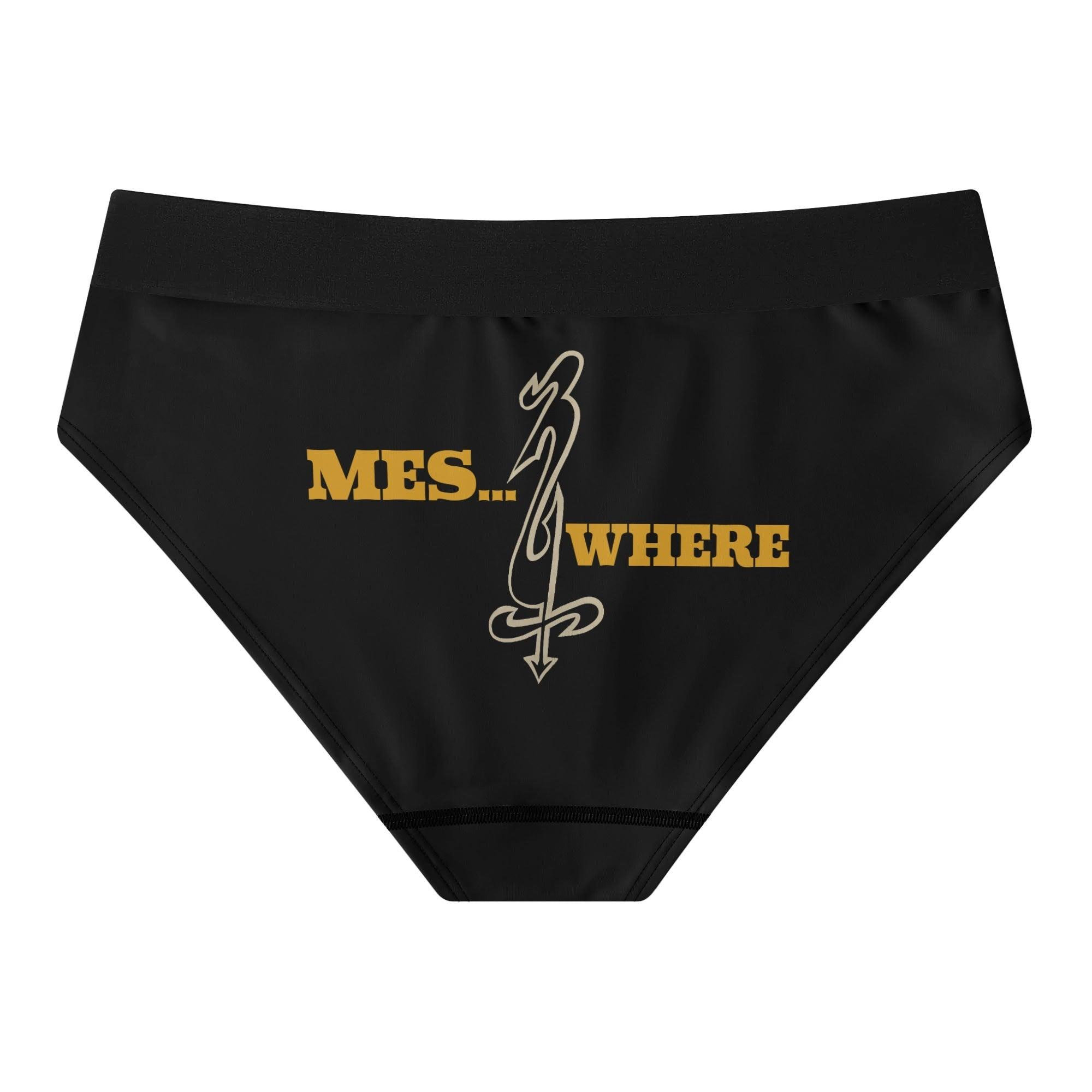 Womens All Over Print Ladies Panty - MES...Where