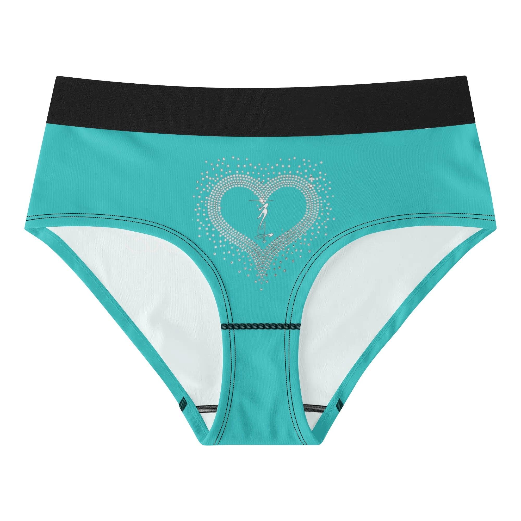 Womens Mid Waisted Briefs - MES...Where