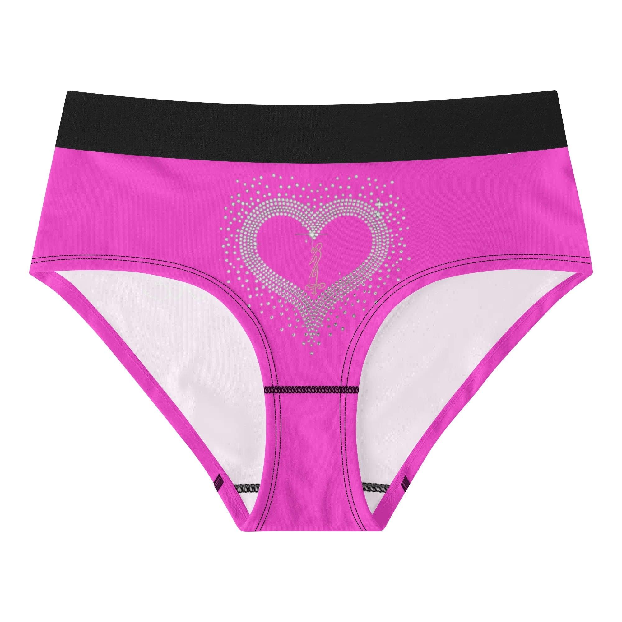 Womens Mid Waisted Briefs - MES...Where