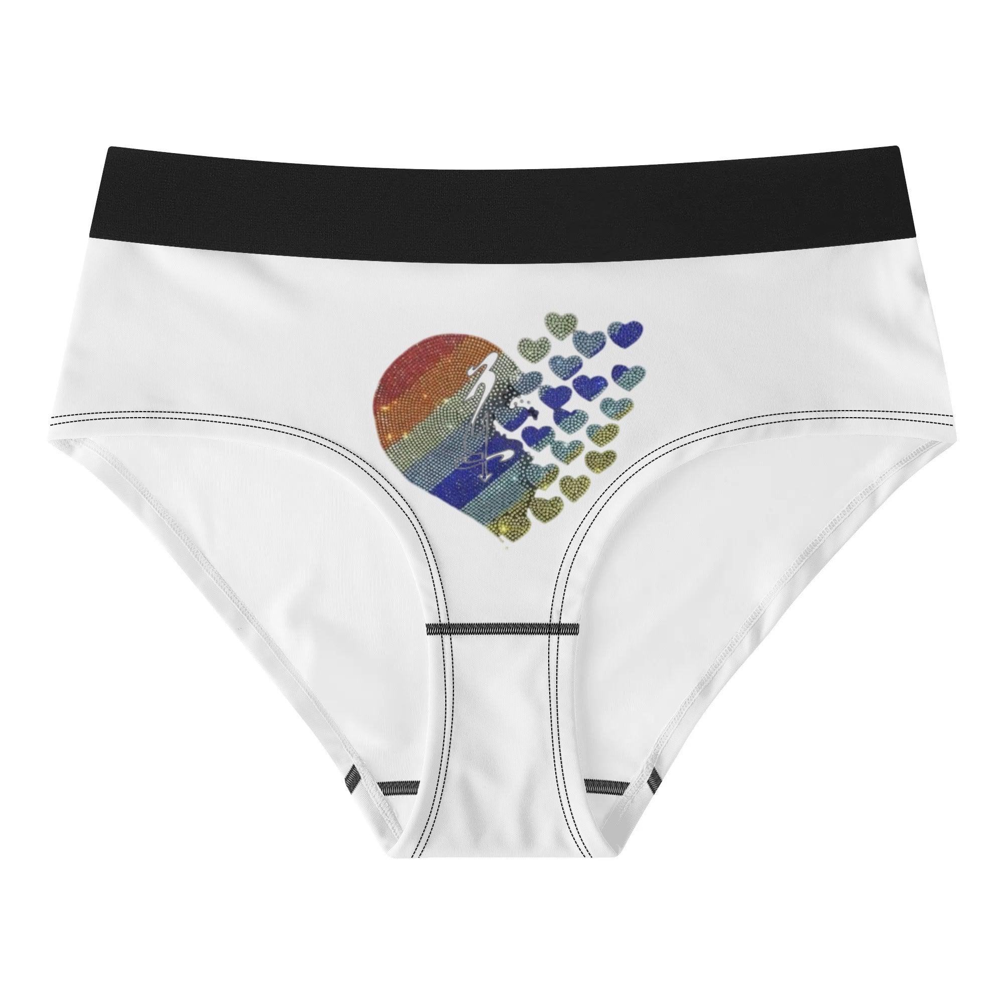 Womens Mid Waisted Briefs - MES...Where