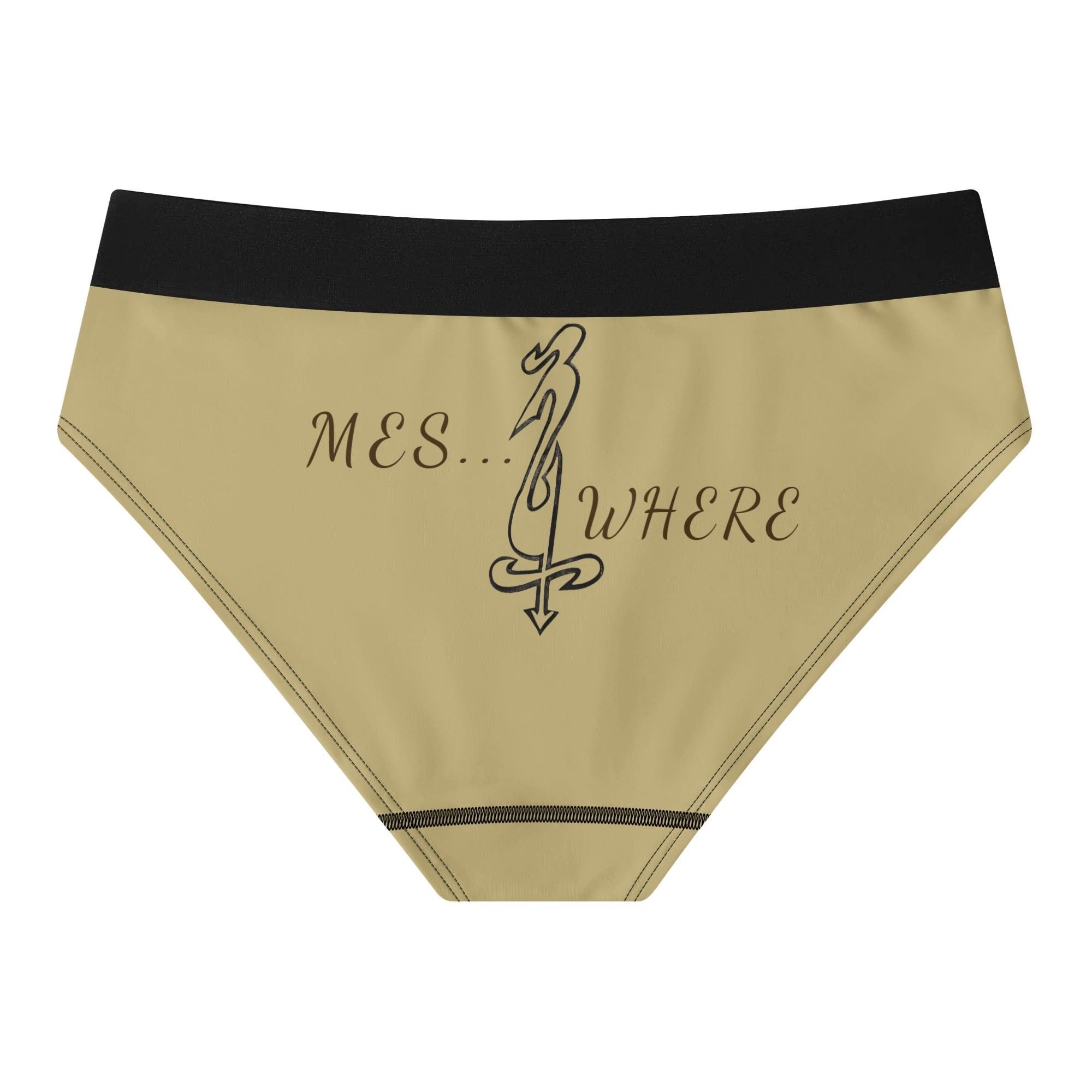 Womens All Over Print Ladies Panty - MES...Where