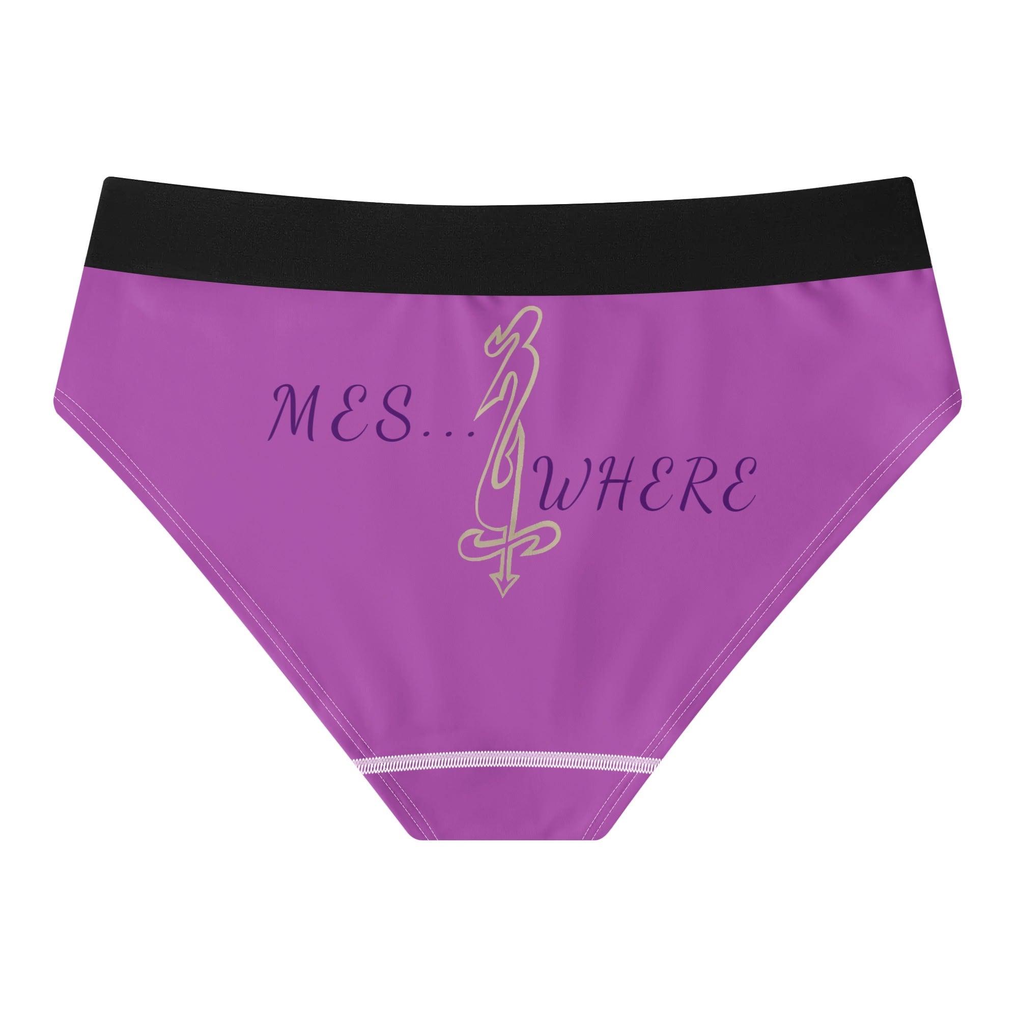 Womens All Over Print Ladies Panty - MES...Where