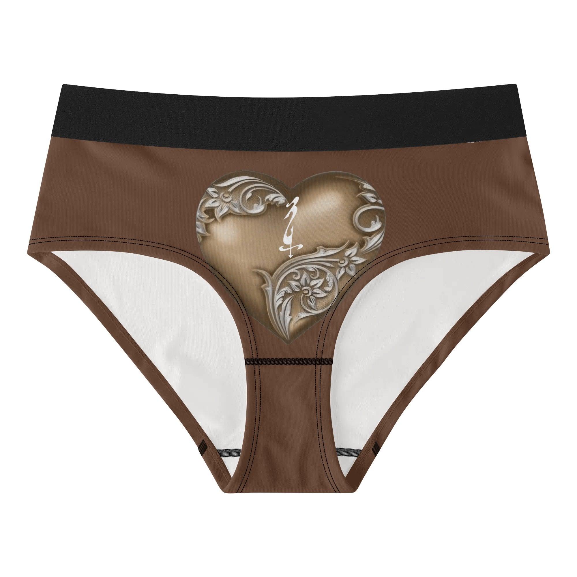 Womens Mid Waisted Briefs - MES...Where