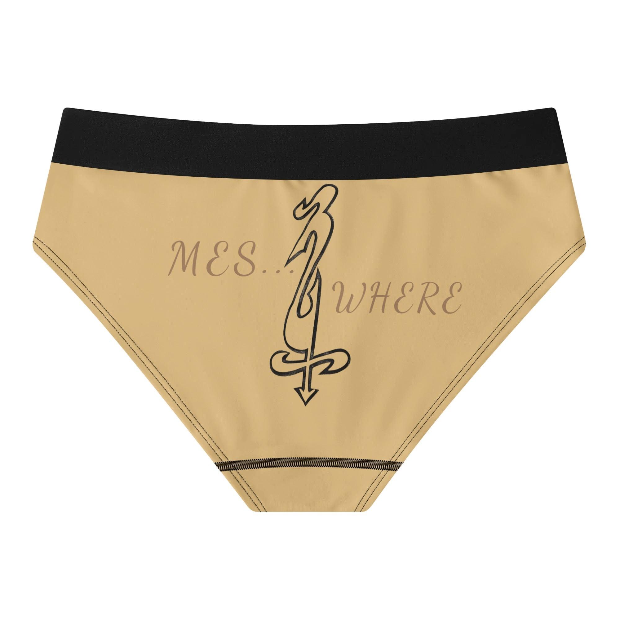 Womens All Over Print Ladies Panty - MES...Where