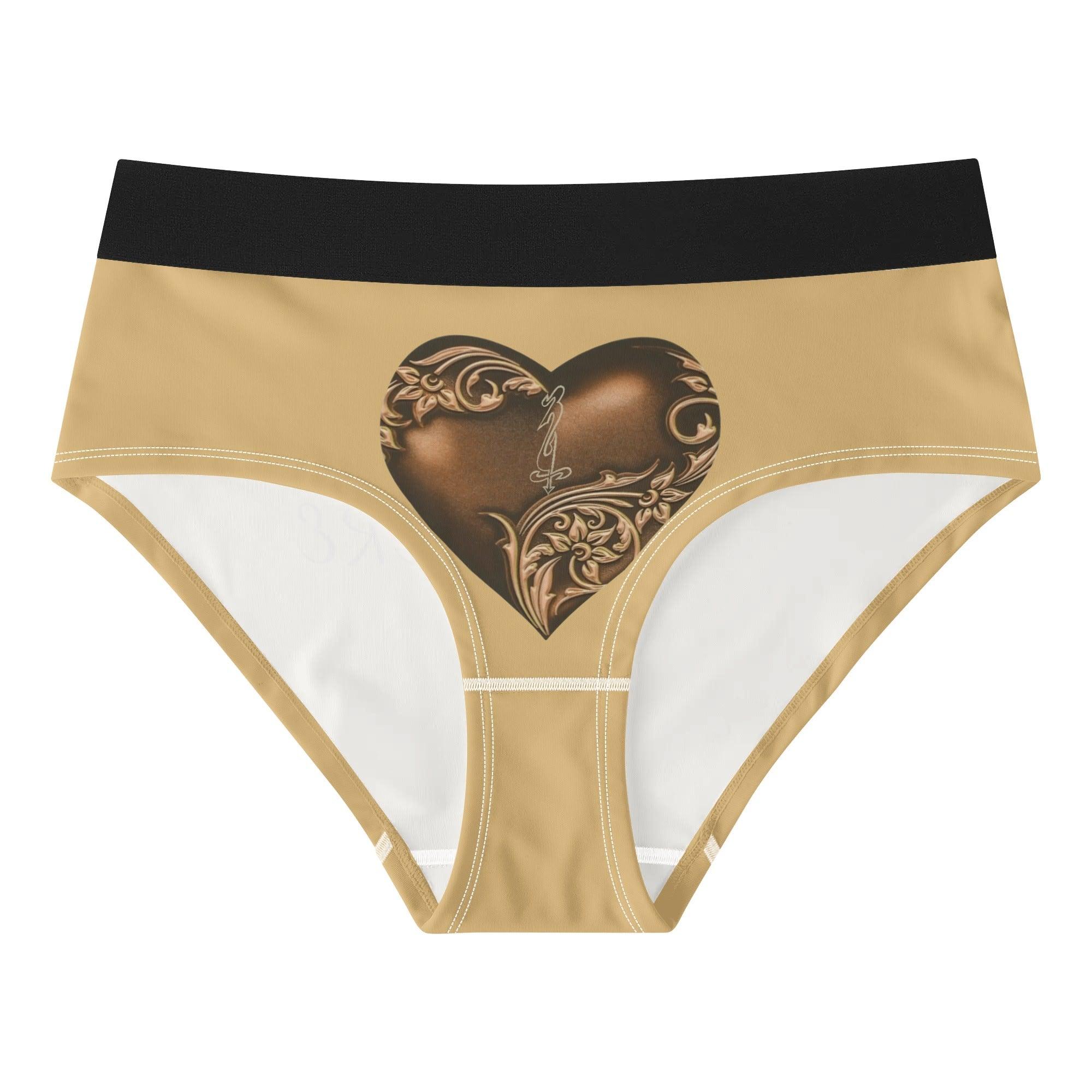 Womens Mid Waisted Briefs - MES...Where