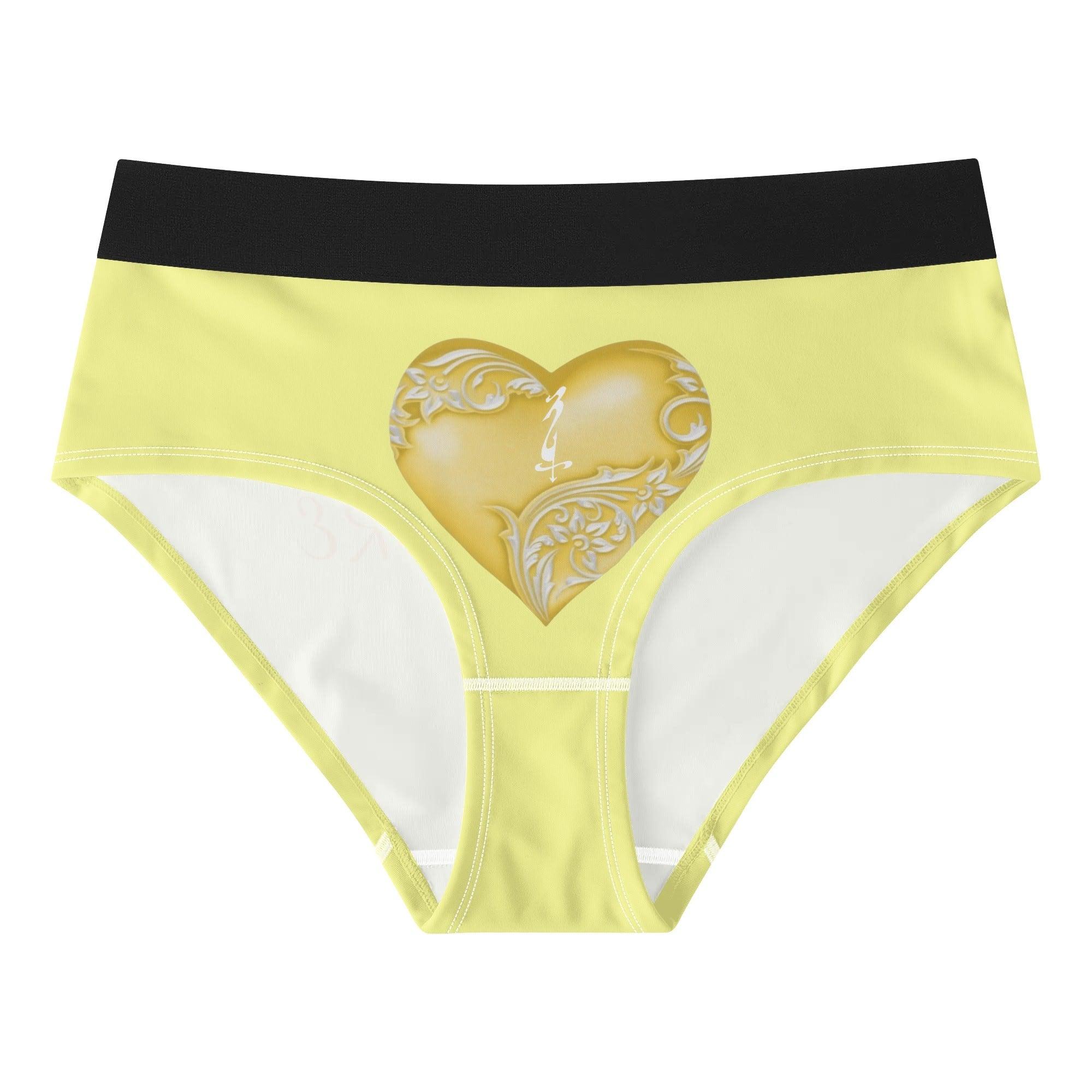 Womens Mid Waisted Briefs - MES...Where