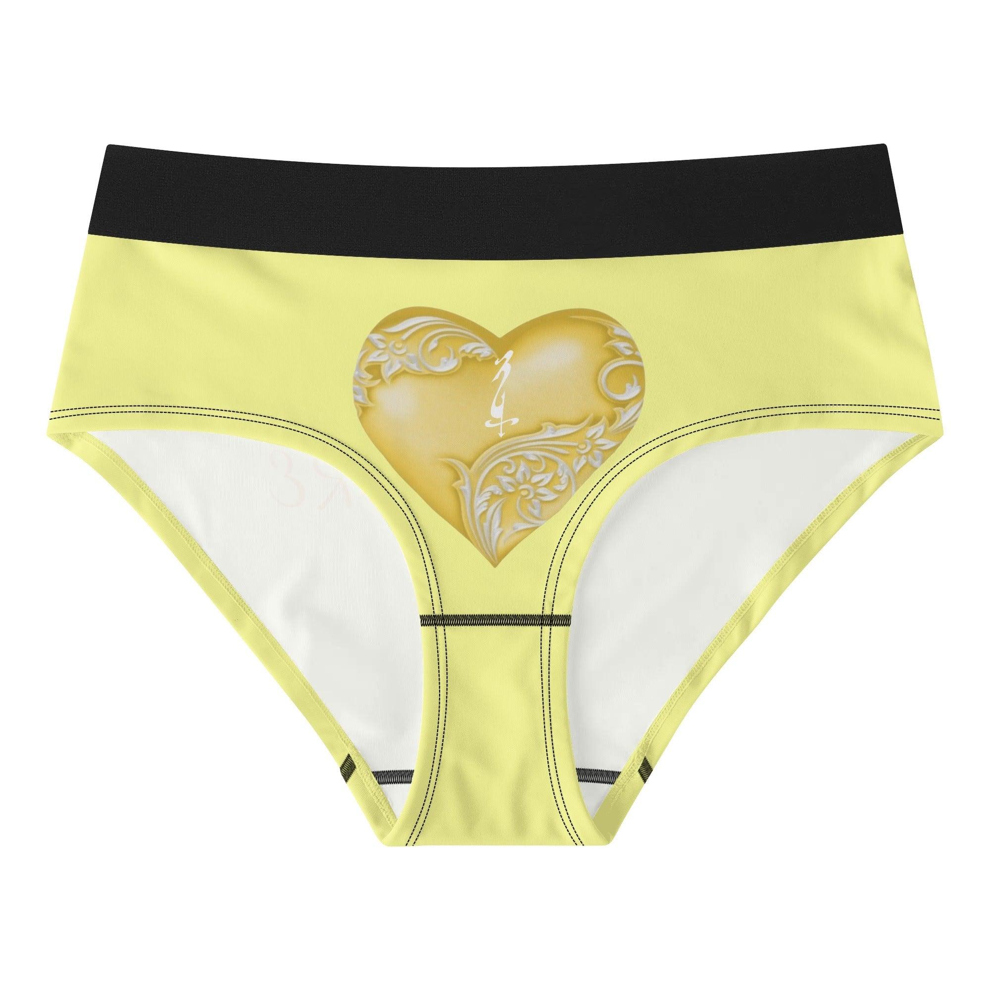 Womens Mid Waisted Briefs - MES...Where