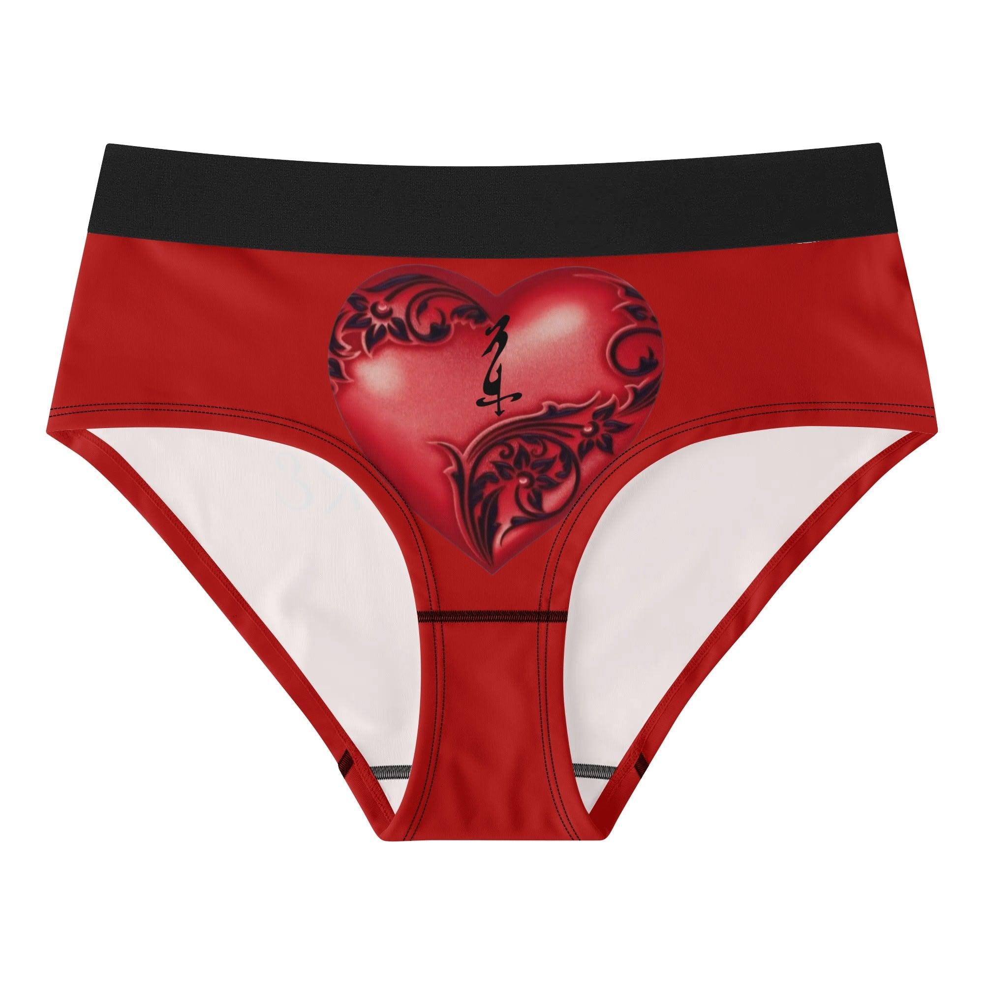 Womens Mid Waisted Briefs - MES...Where