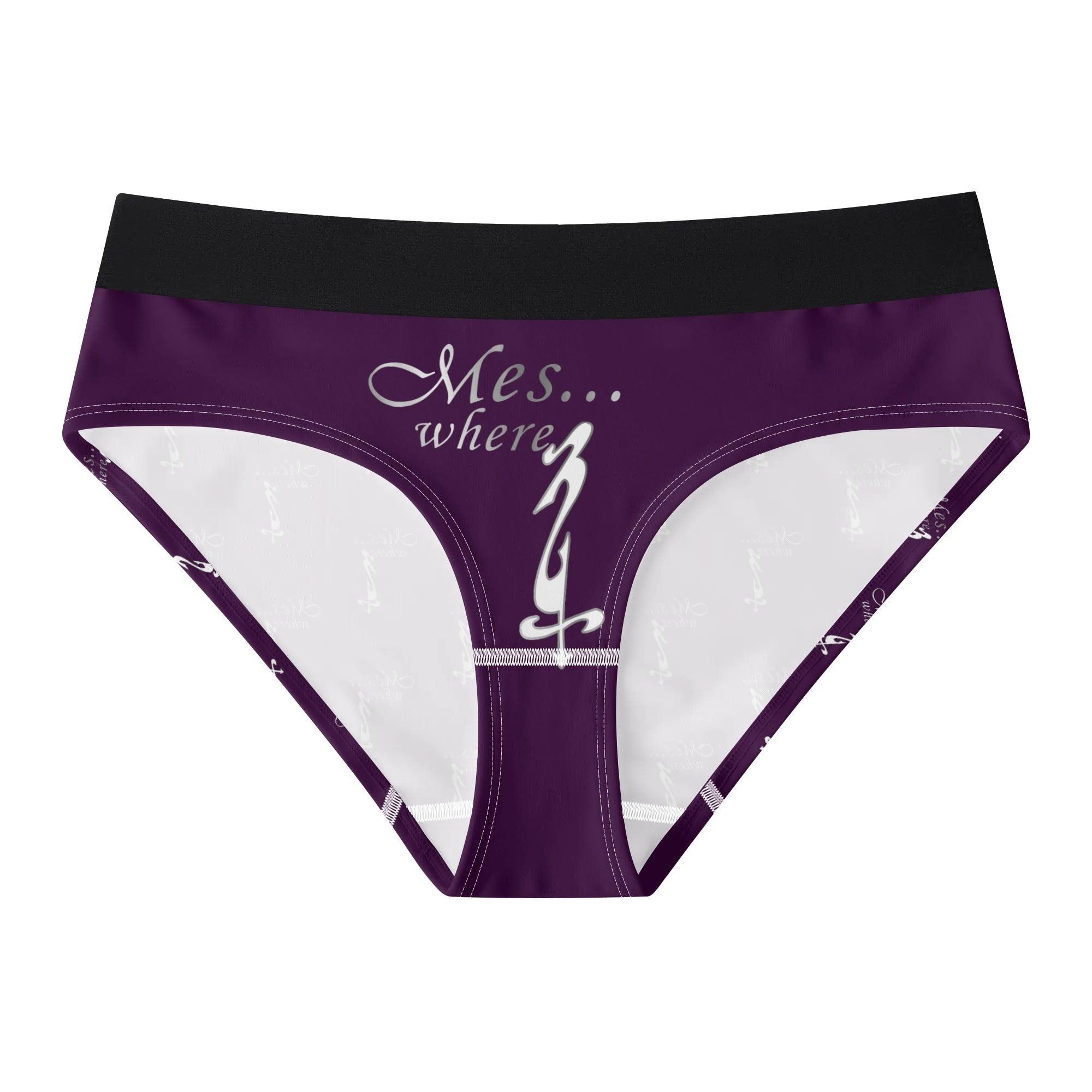 Womens All Over Print Ladies Panty - MES...Where